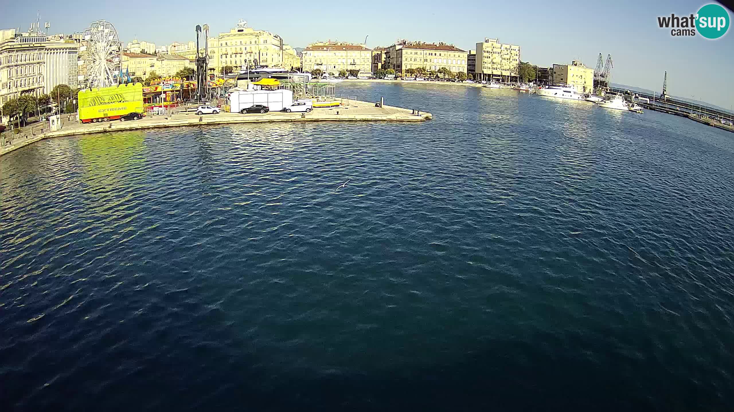 Rijeka – Botel Marina web kamera