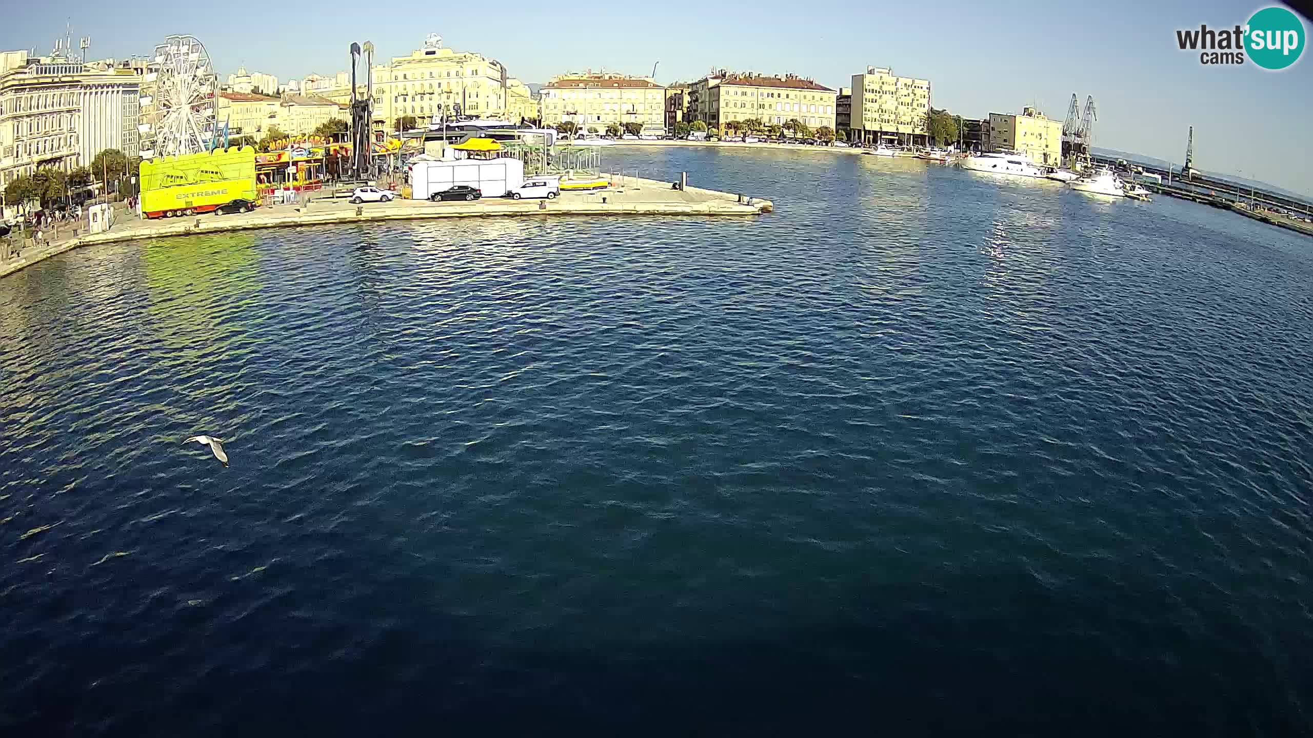 Botel Marina – Rijeka webcam