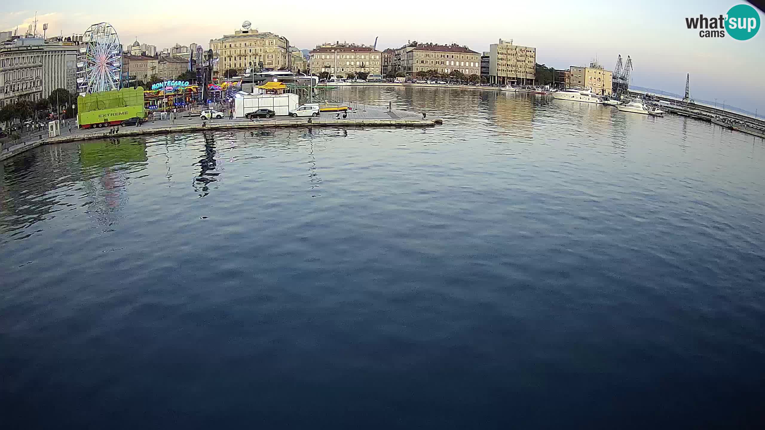 Botel Marina – Rijeka webcam