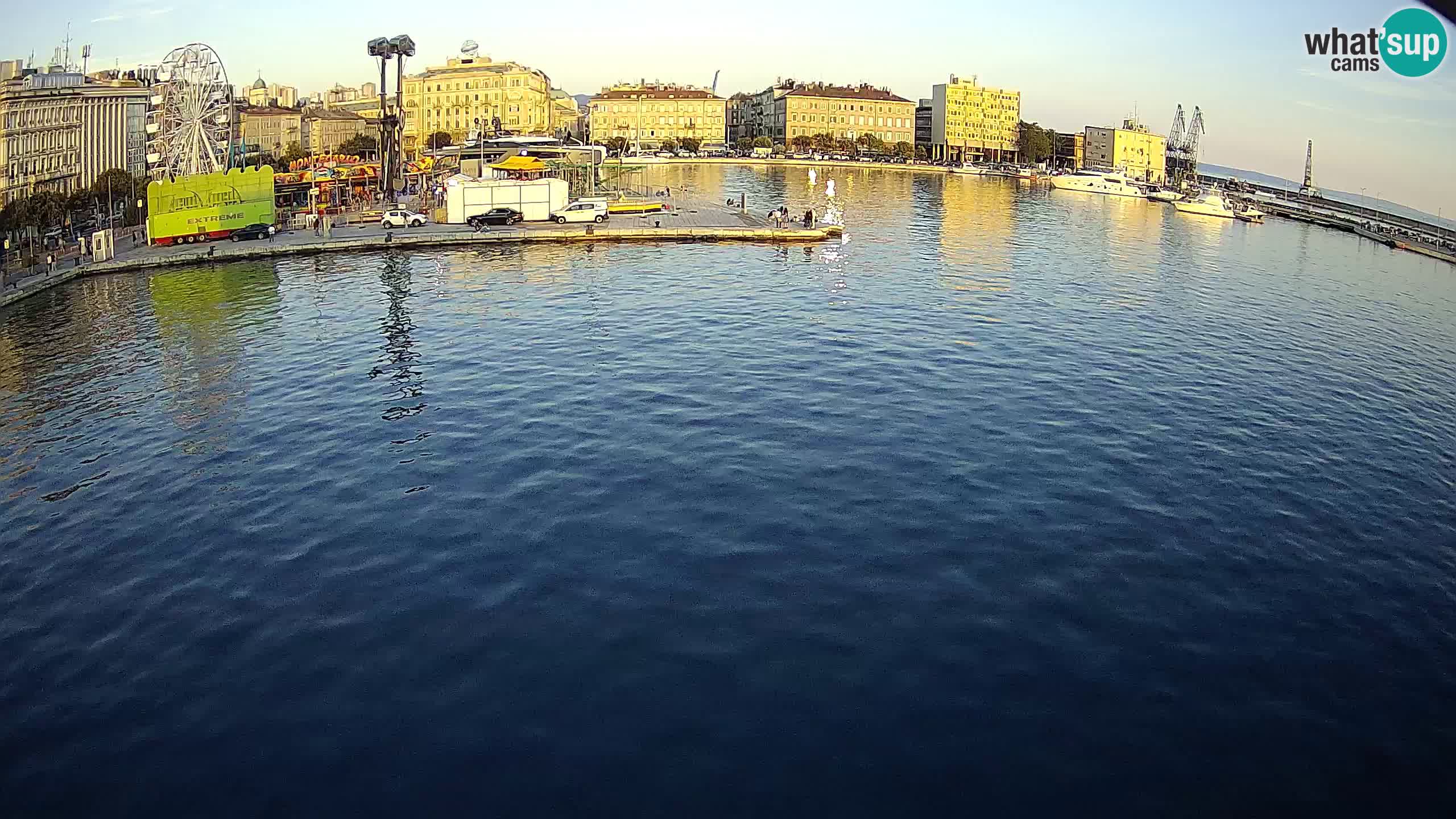 Botel Marina – Rijeka webcam