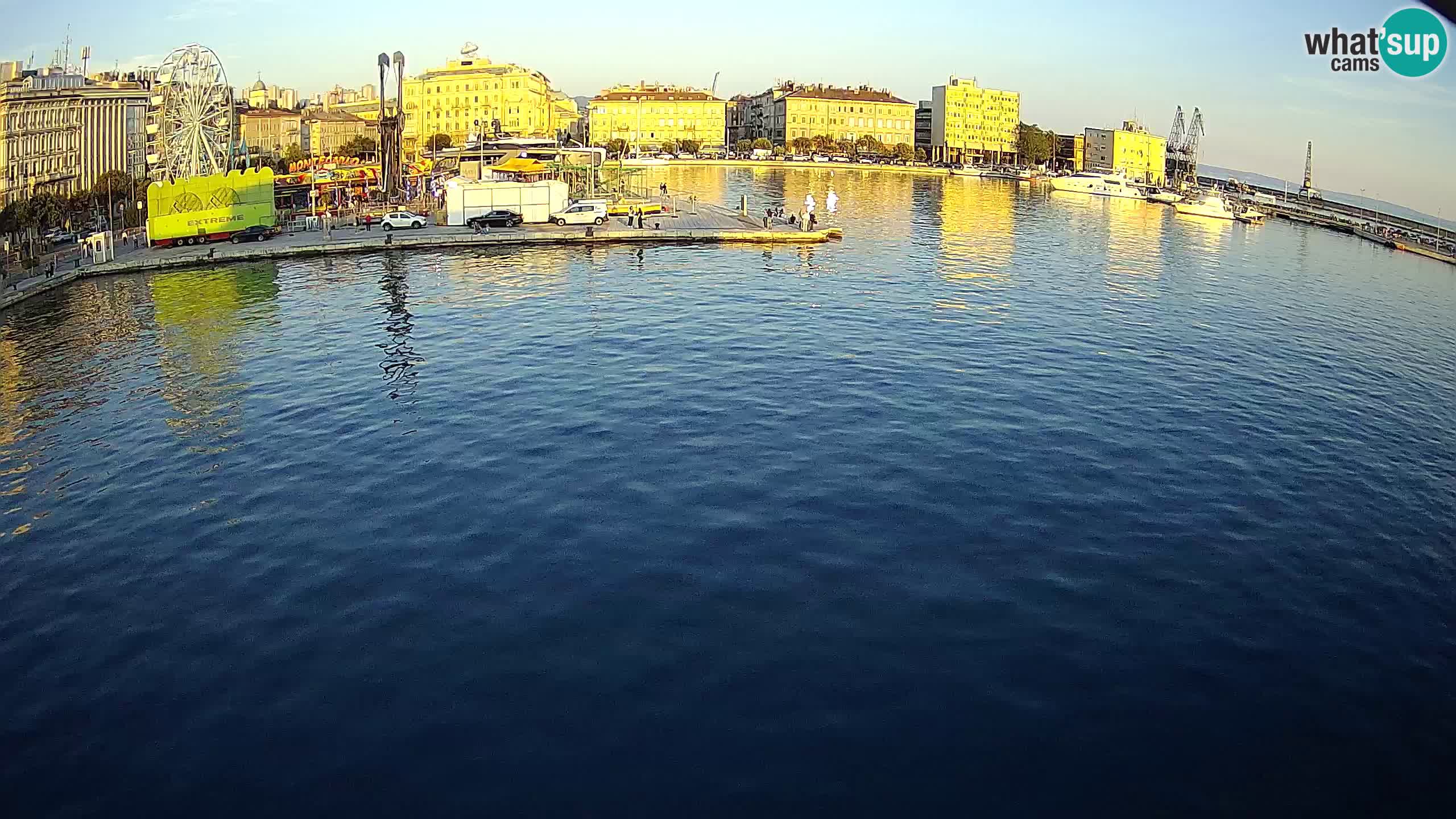 Botel Marina – Rijeka webcam