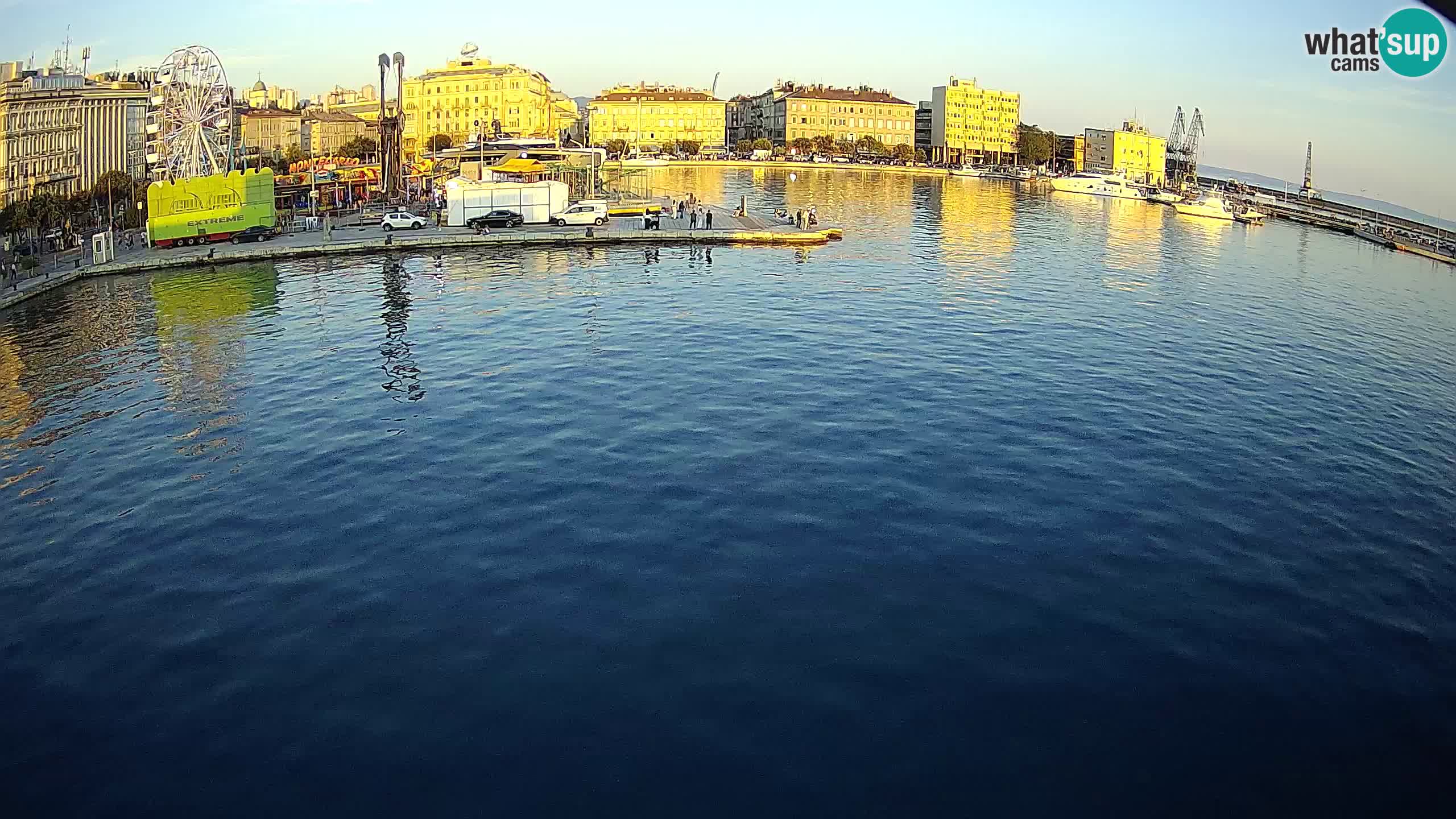 Rijeka – Botel Marina webcam en direct