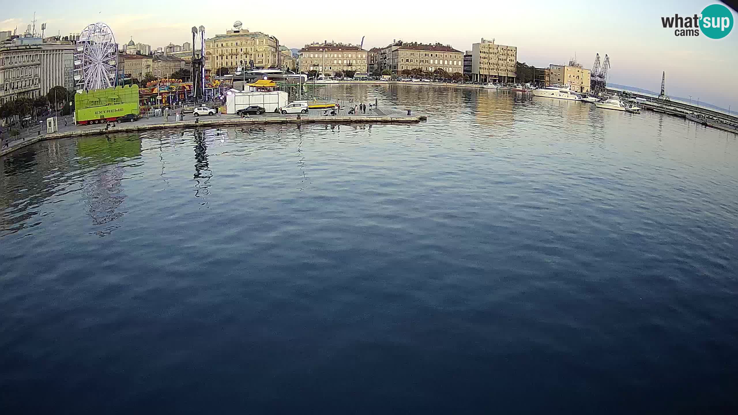Rijeka – Botel Marina webcam en direct