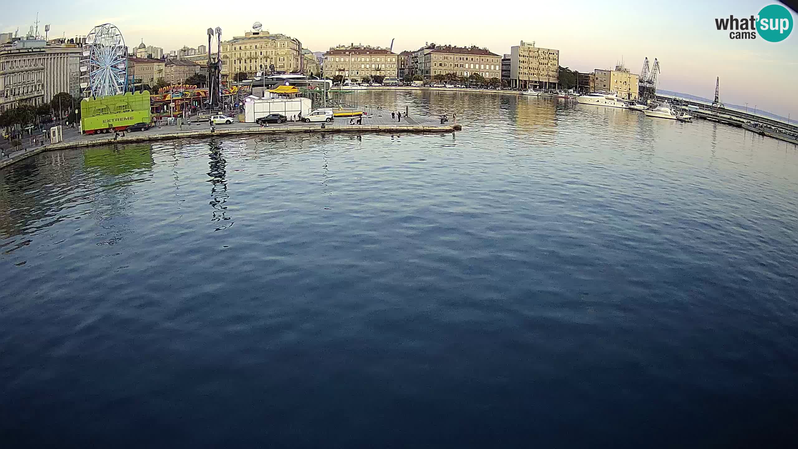 Botel Marina cámara web en vivo Rijeka