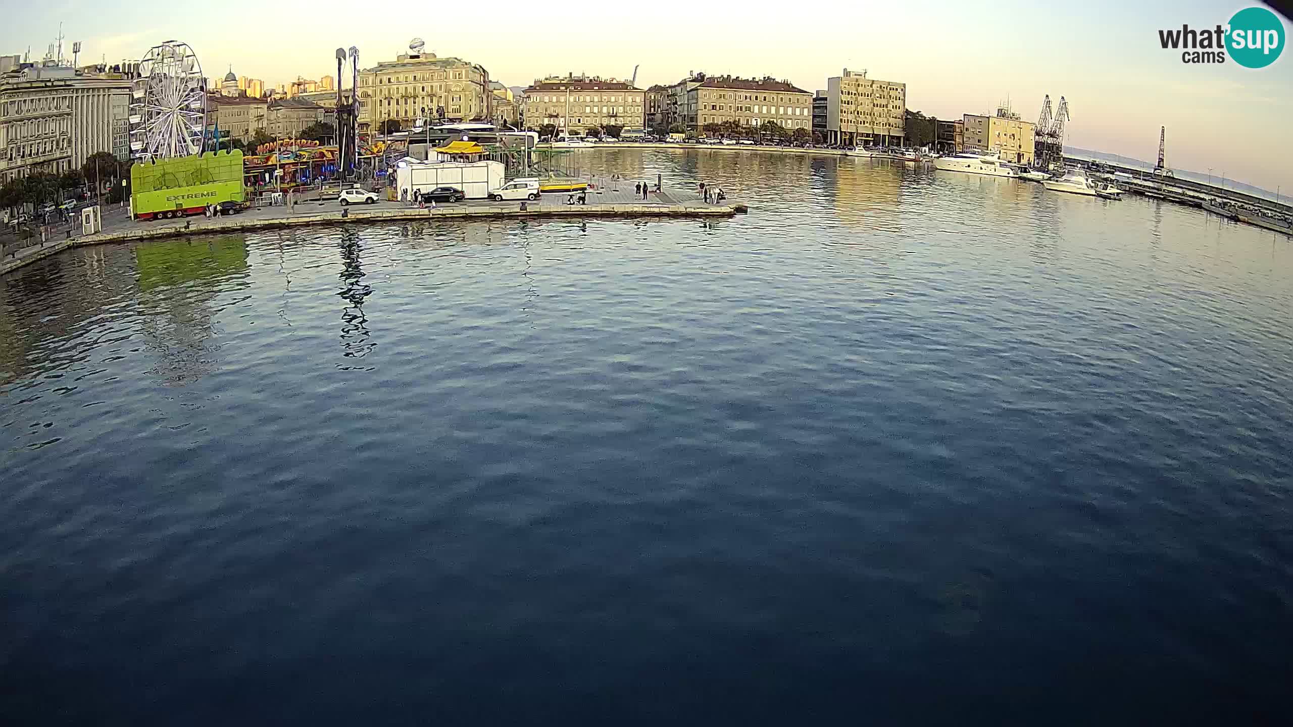 Rijeka – Botel Marina web kamera