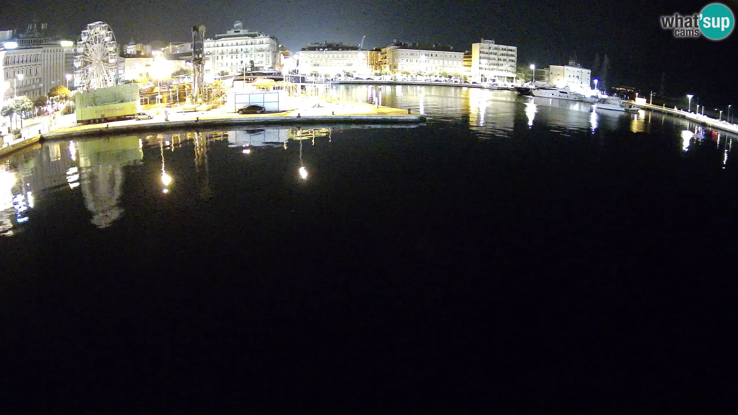 Botel Marina – Rijeka webcam