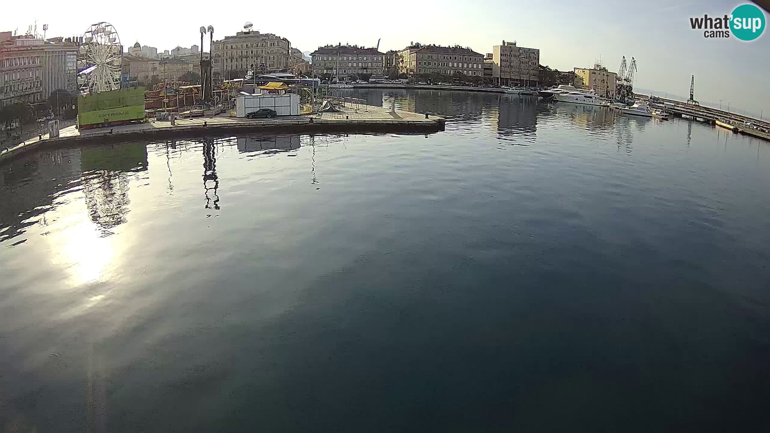 Botel Marina – Rijeka live cam