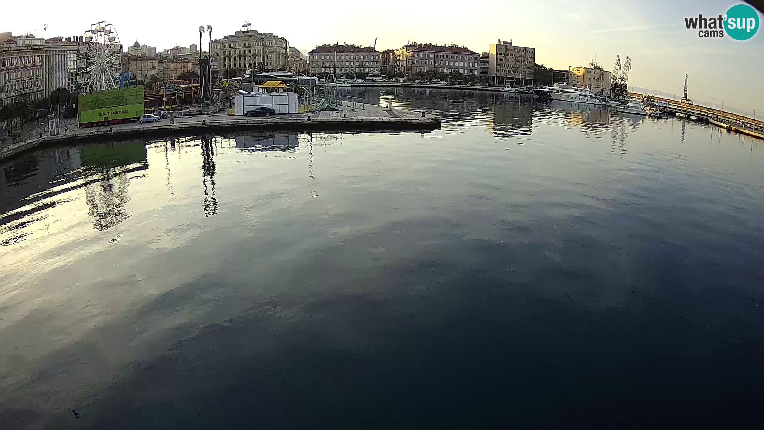 Botel Marina – Rijeka webcam