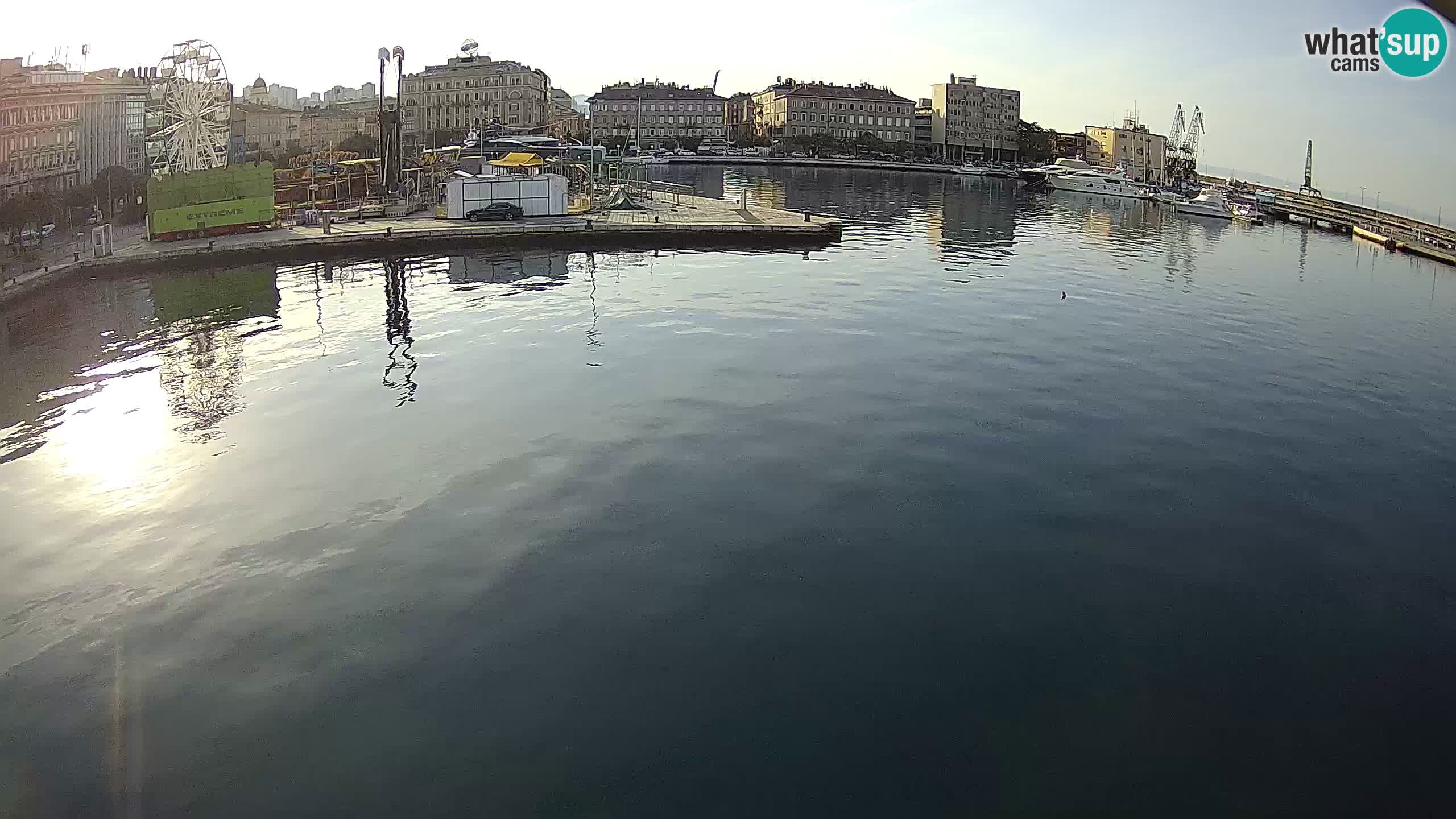 Rijeka – Botel Marina web kamera