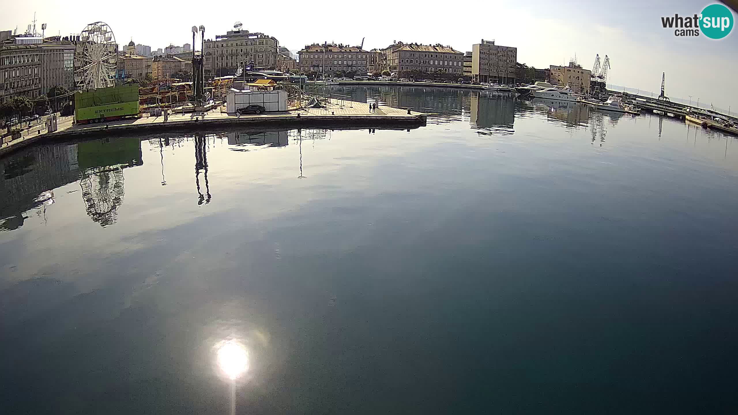 Reka – Botel Marina spletna kamera