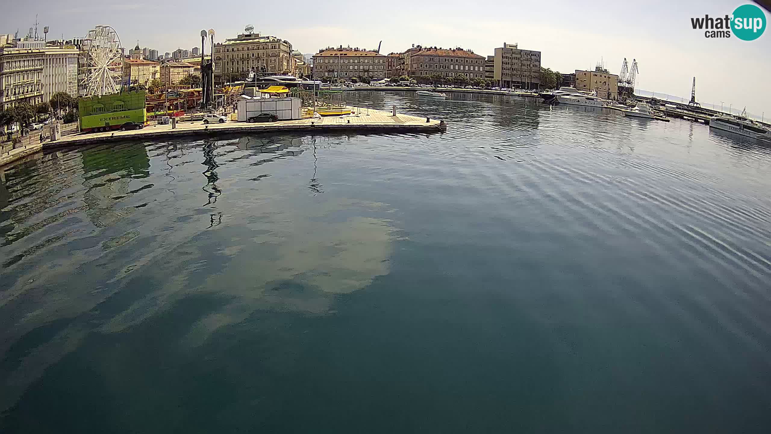 Botel Marina – Rijeka webcam