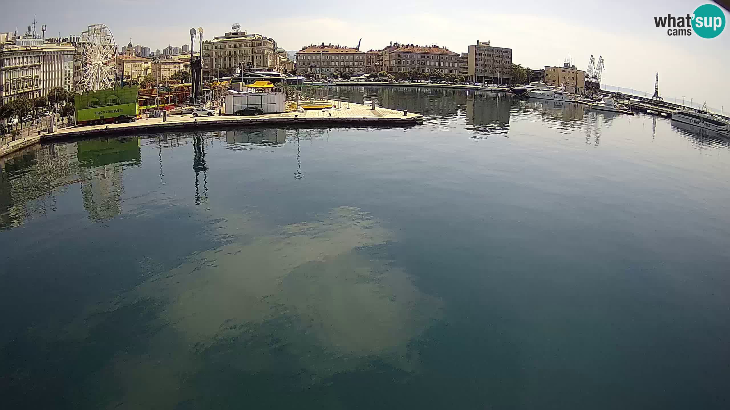 Botel Marina – Rijeka webcam
