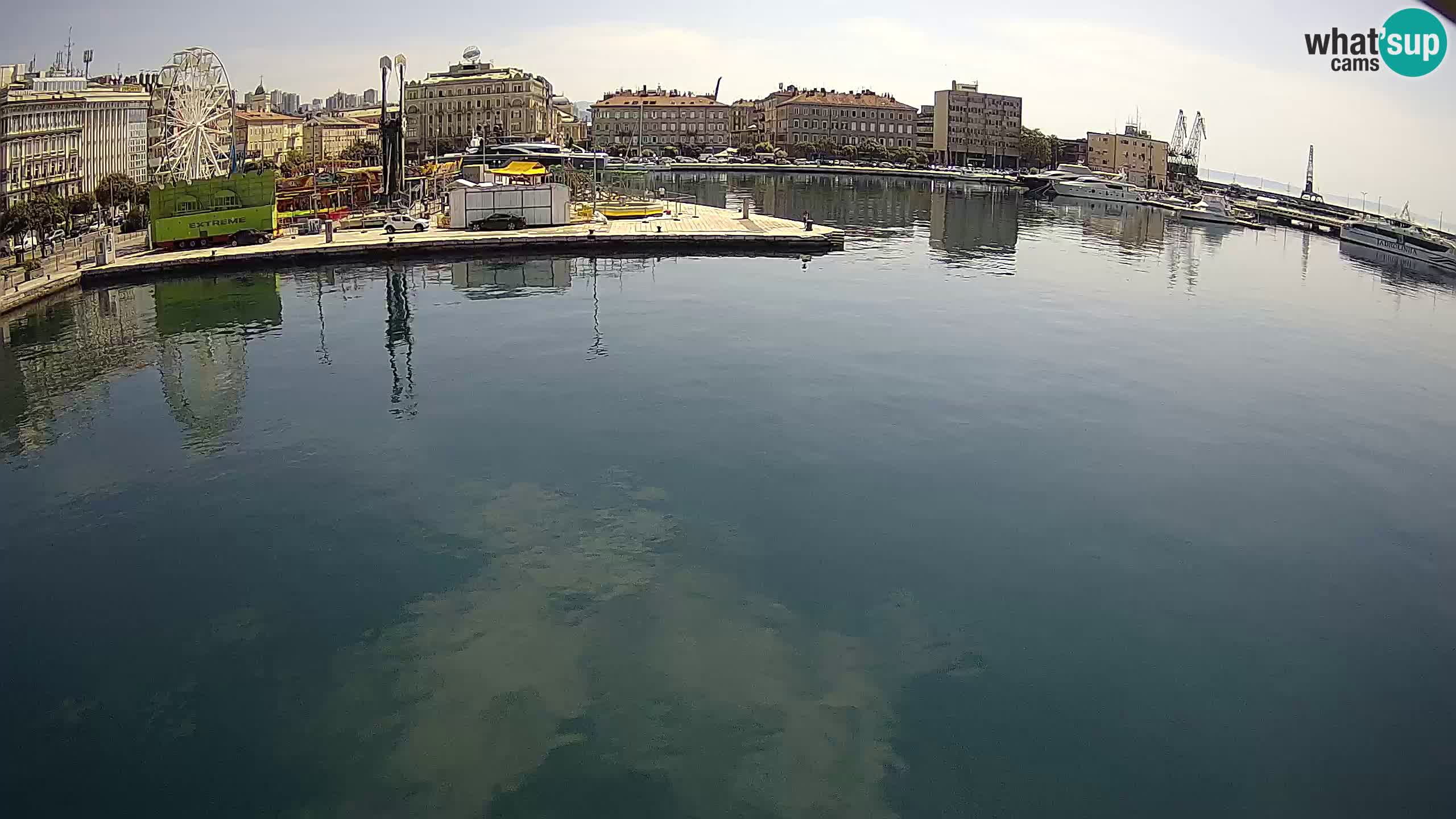 Botel Marina – Rijeka live cam