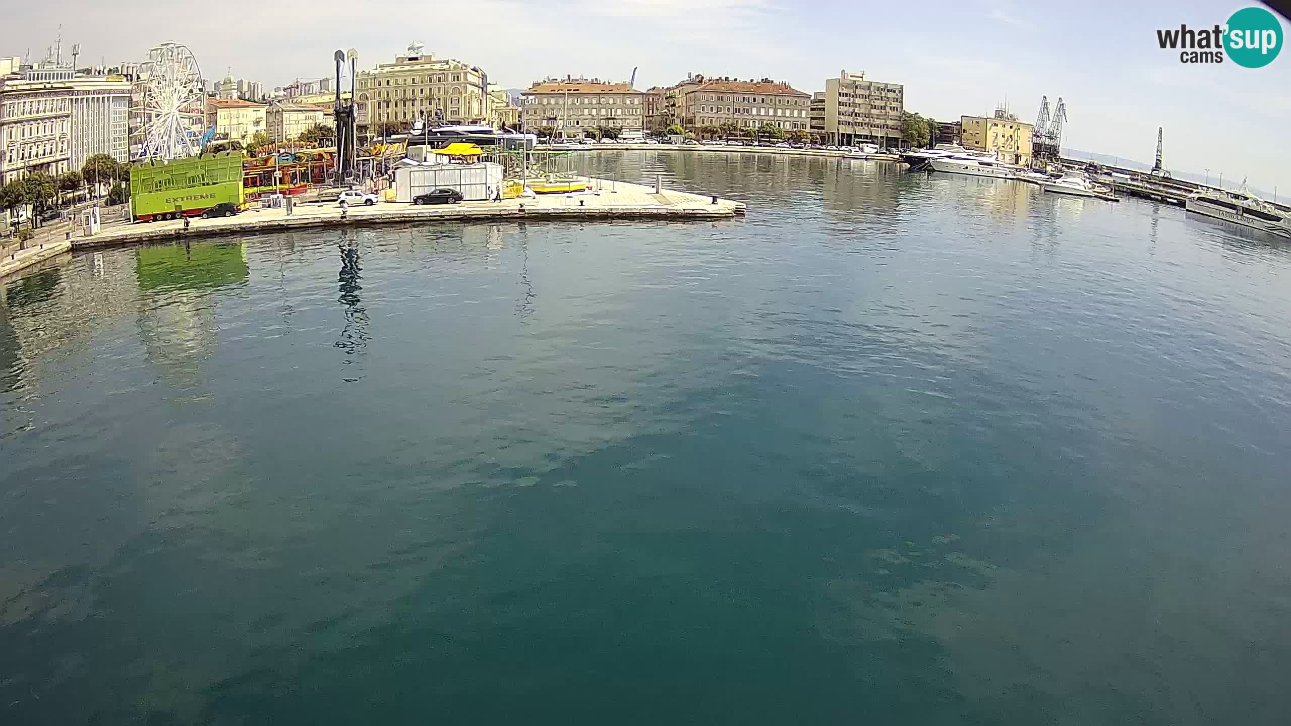 Botel Marina – Fiume live webcam