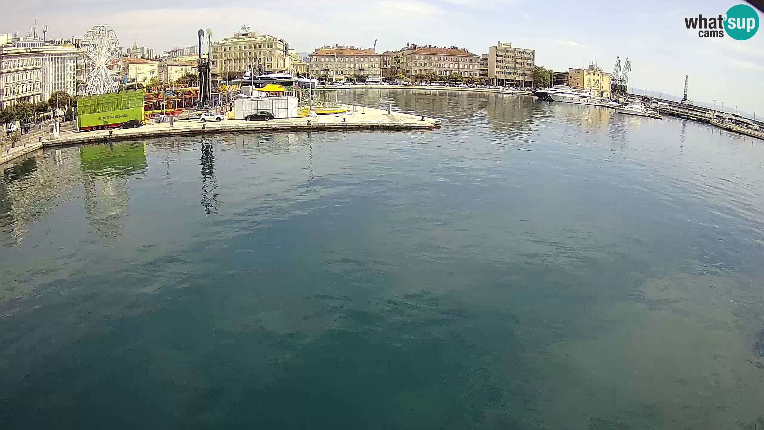 Rijeka – Botel Marina web kamera