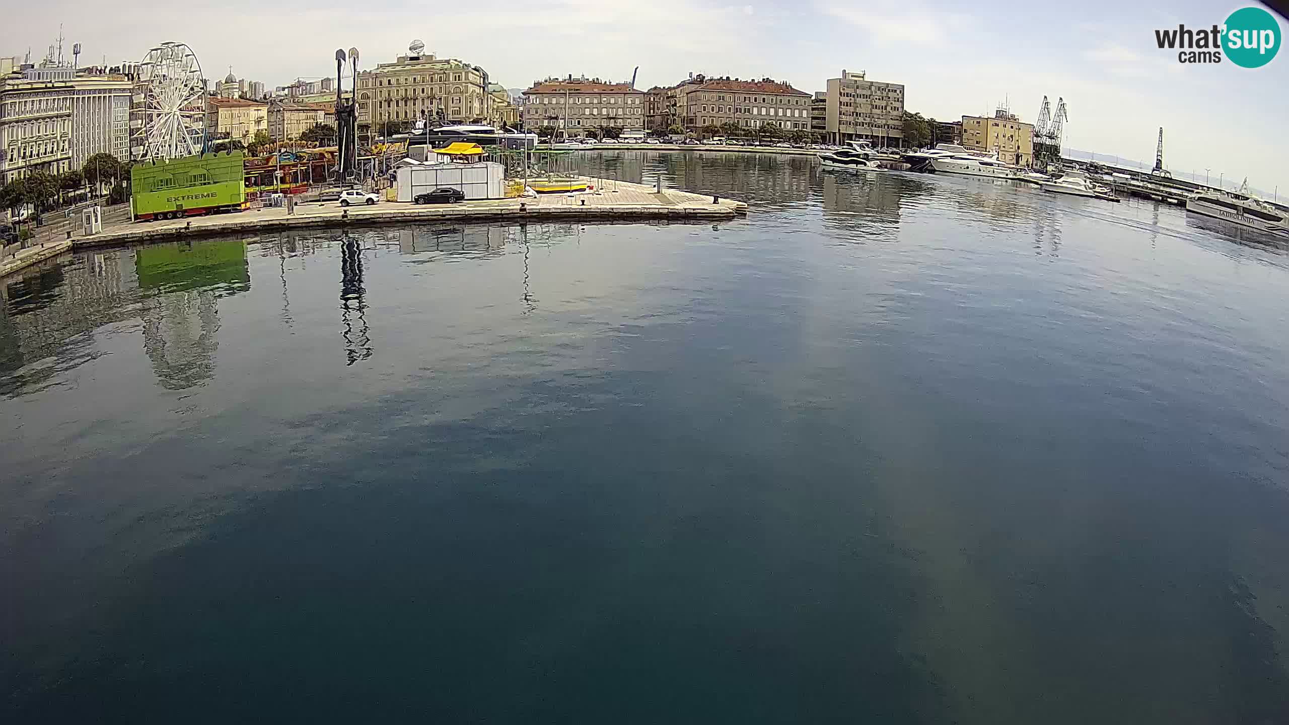 Botel Marina – Fiume live webcam