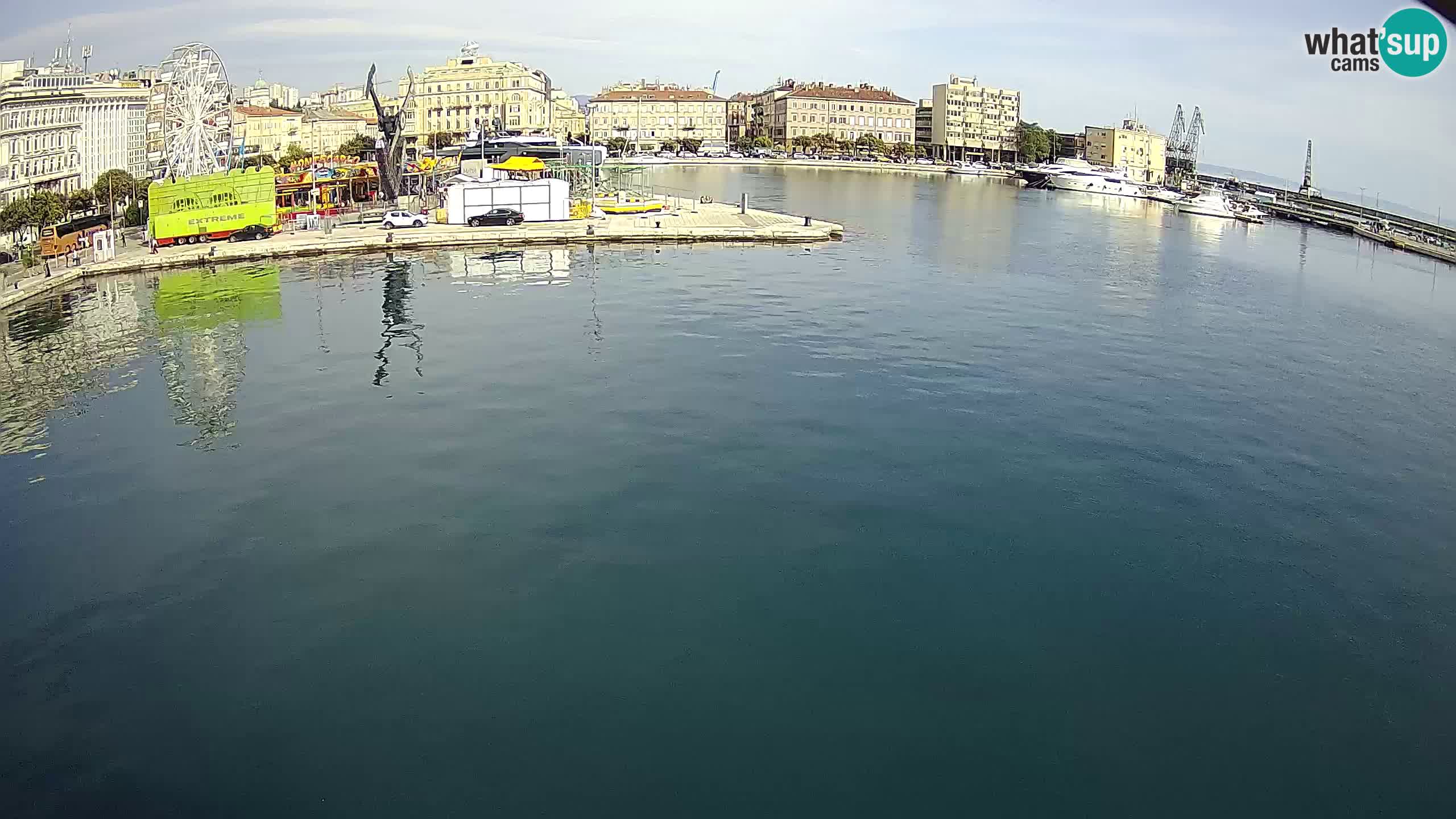 Reka – Botel Marina spletna kamera