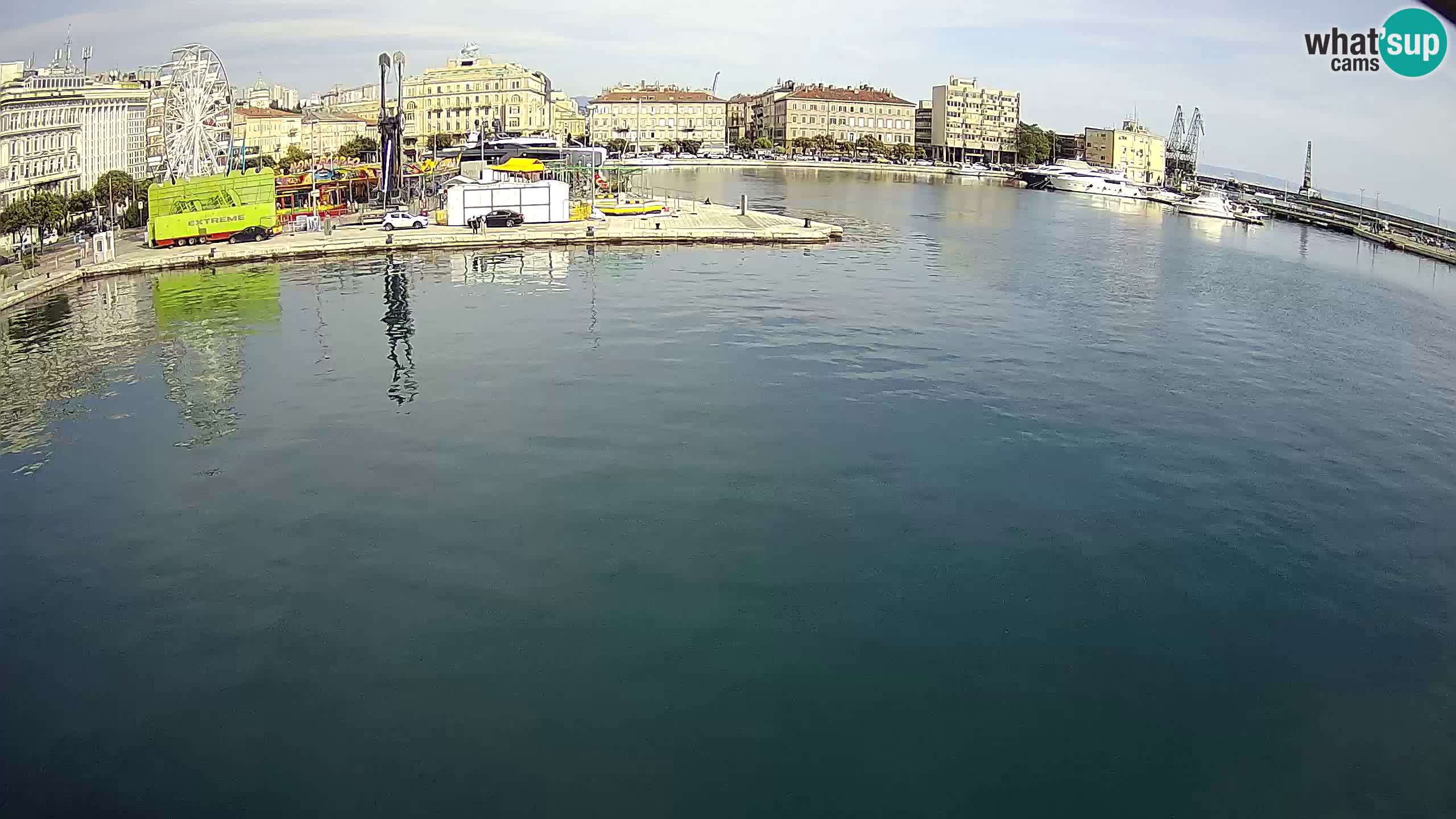 Botel Marina cámara web en vivo Rijeka