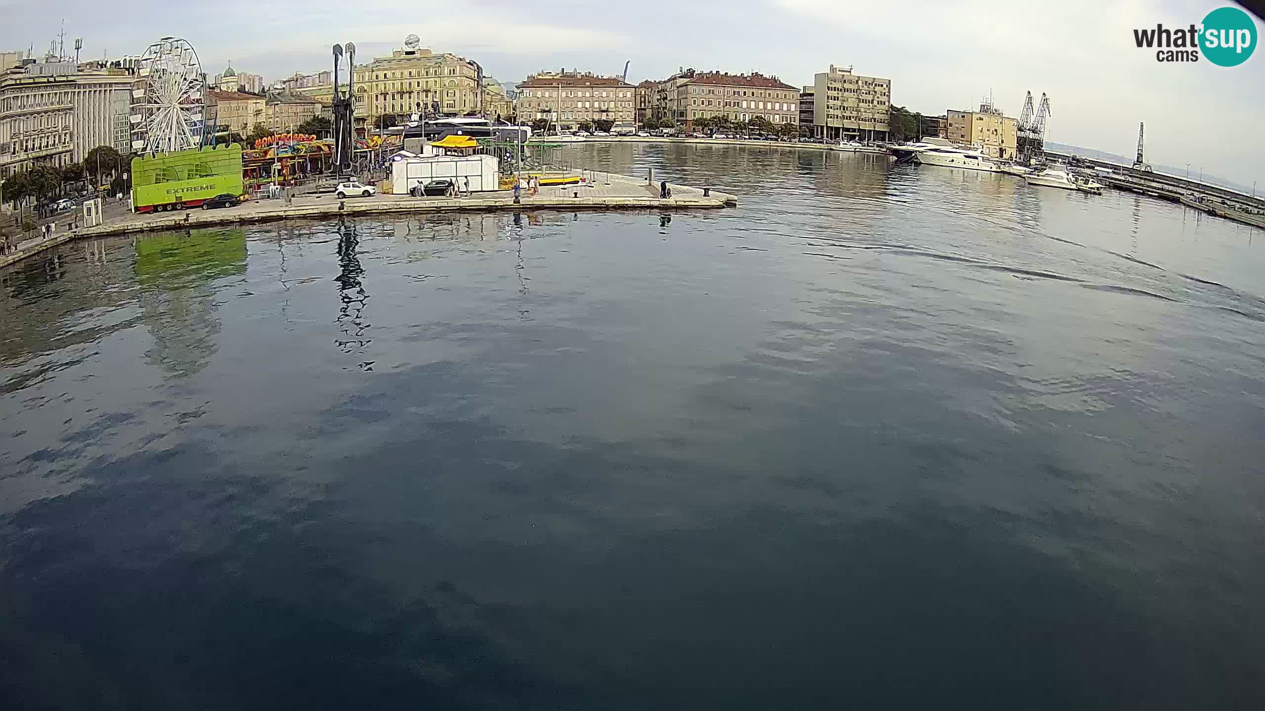 Botel Marina cámara web en vivo Rijeka