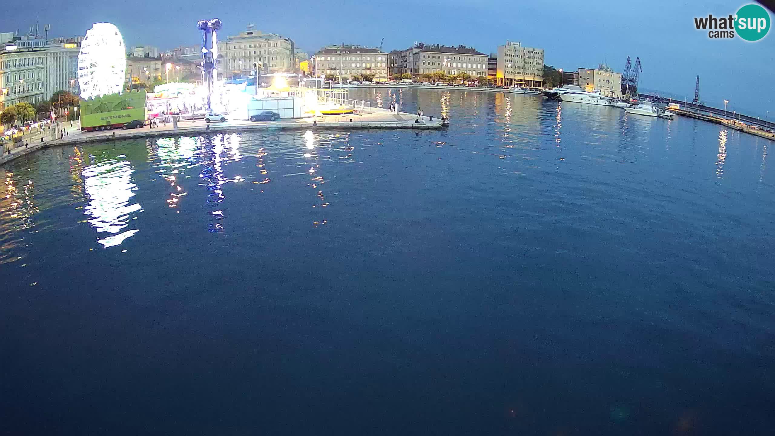 Rijeka – Botel Marina web kamera