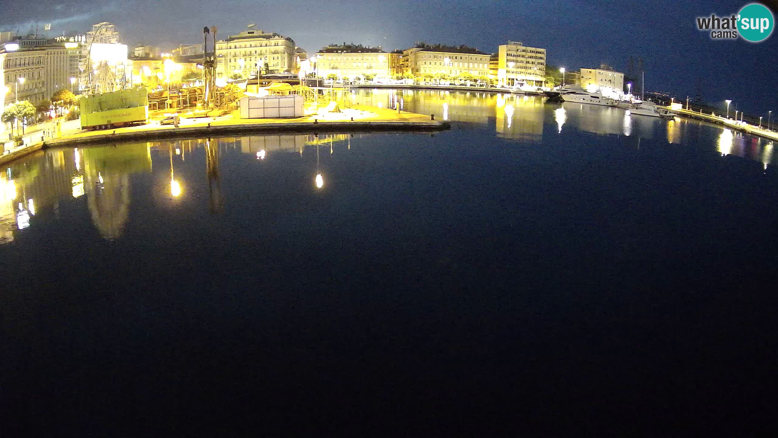 Rijeka – Botel Marina webcam en direct