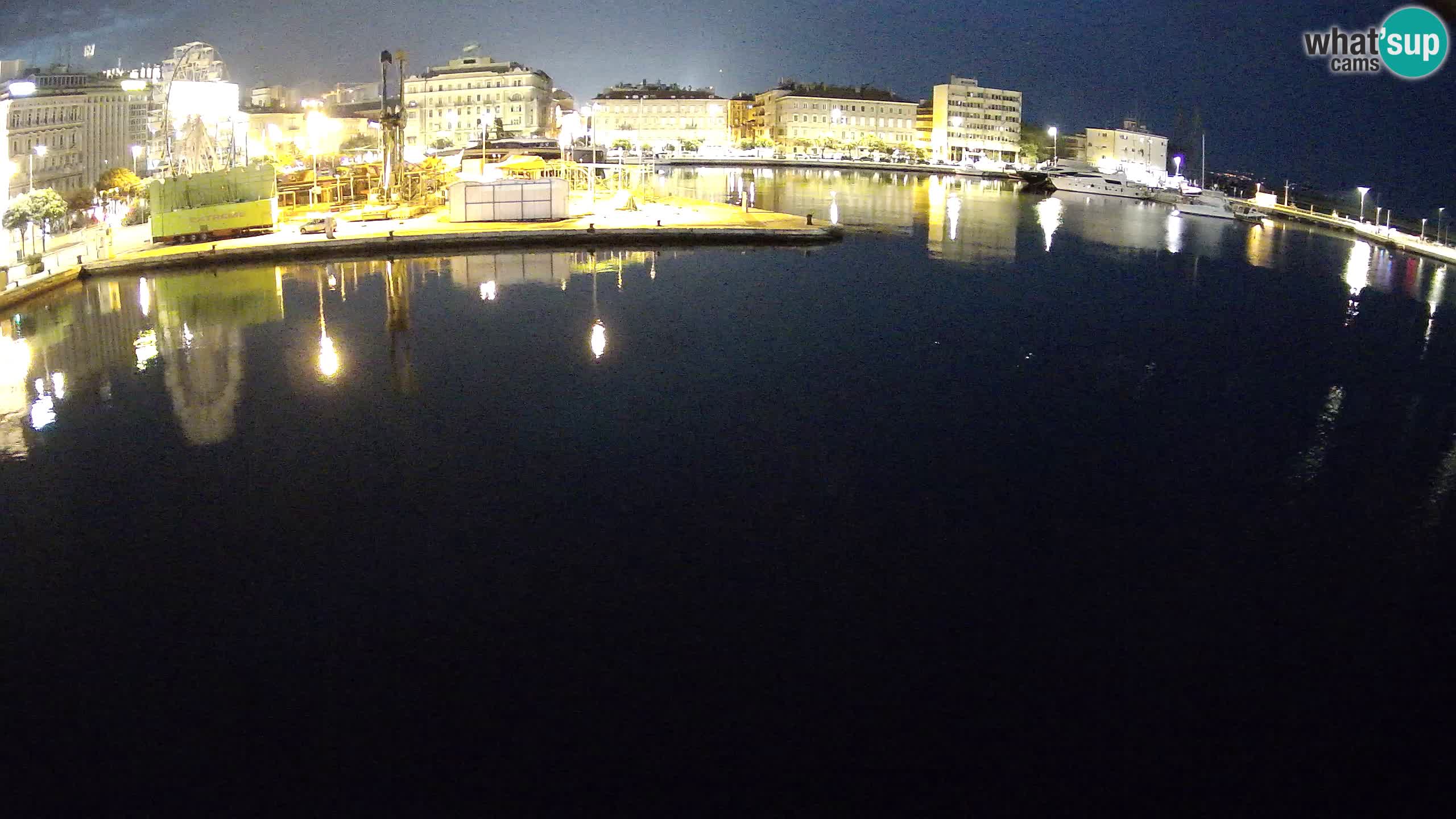 Rijeka – Botel Marina web kamera