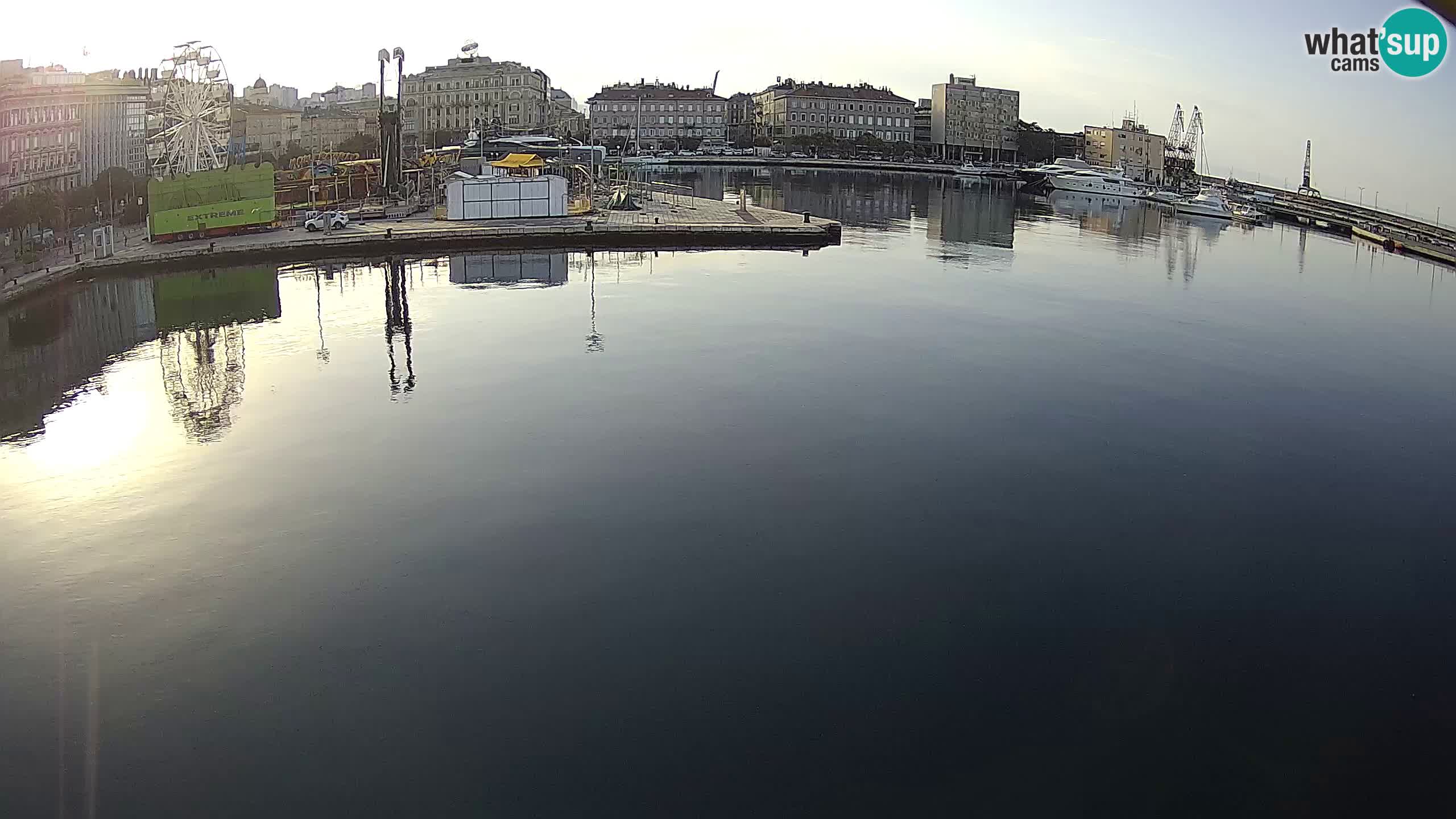 Botel Marina cámara web en vivo Rijeka