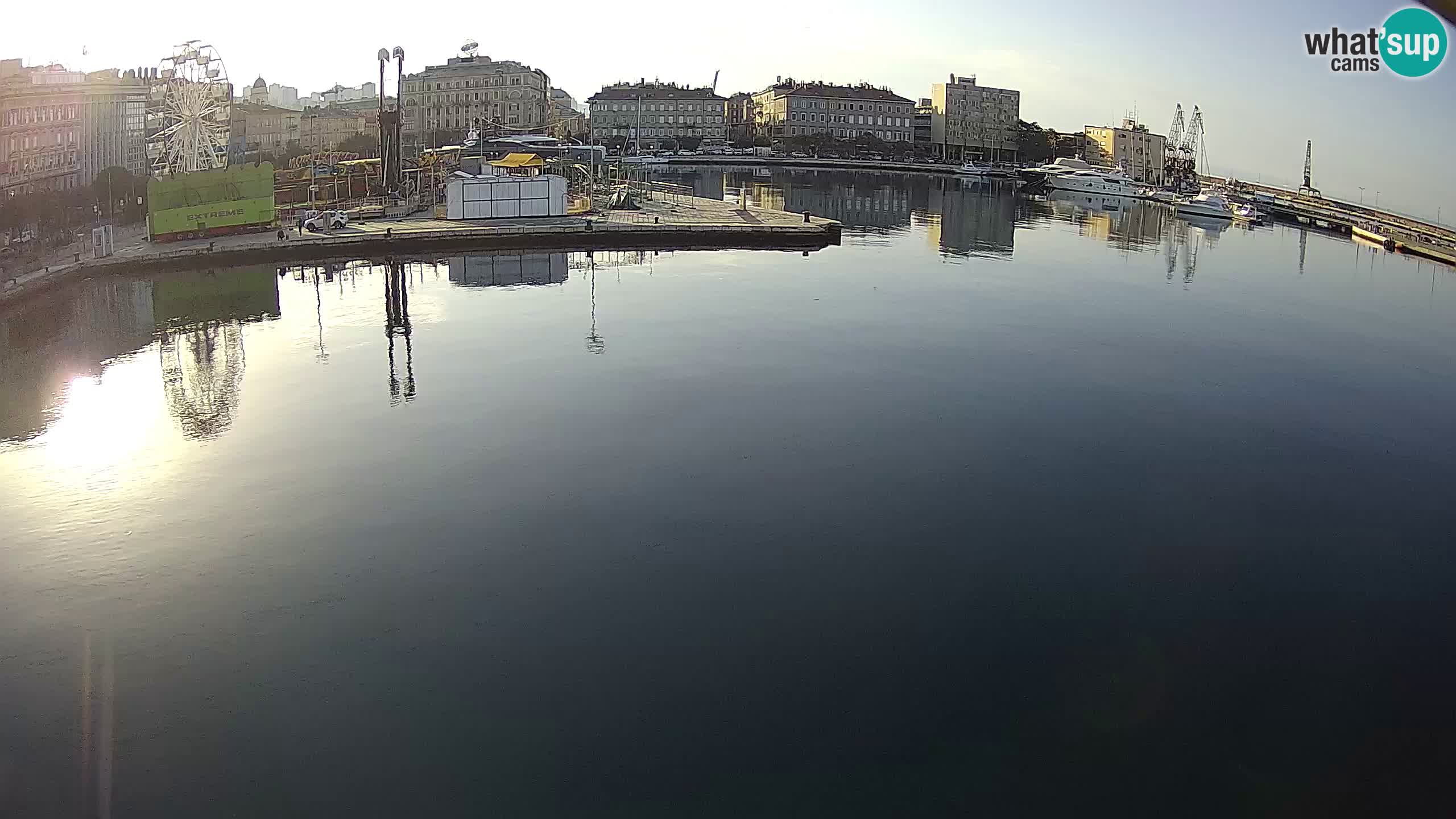 Botel Marina cámara web en vivo Rijeka
