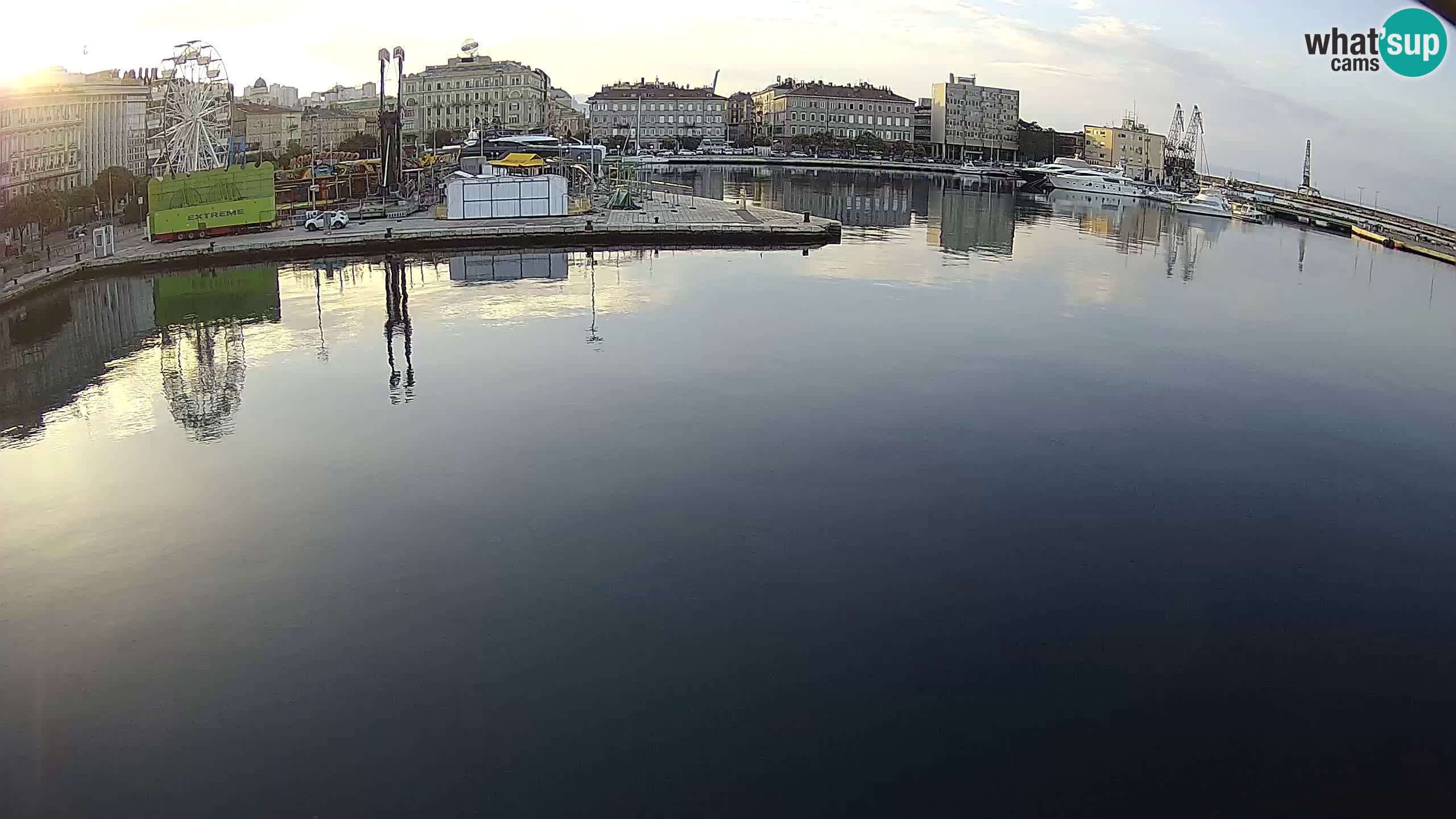 Rijeka – Botel Marina webcam en direct