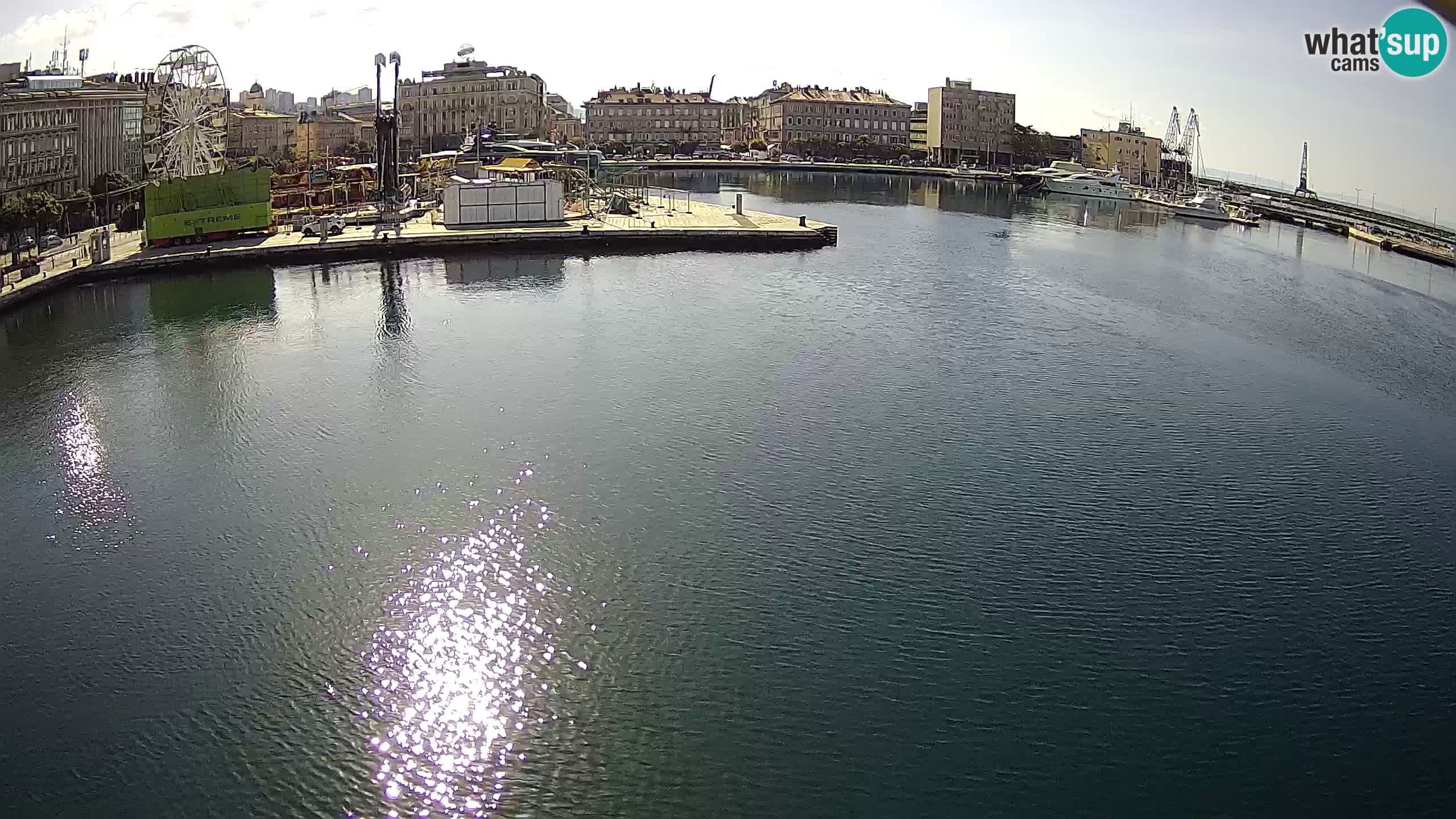 Botel Marina – Rijeka webcam