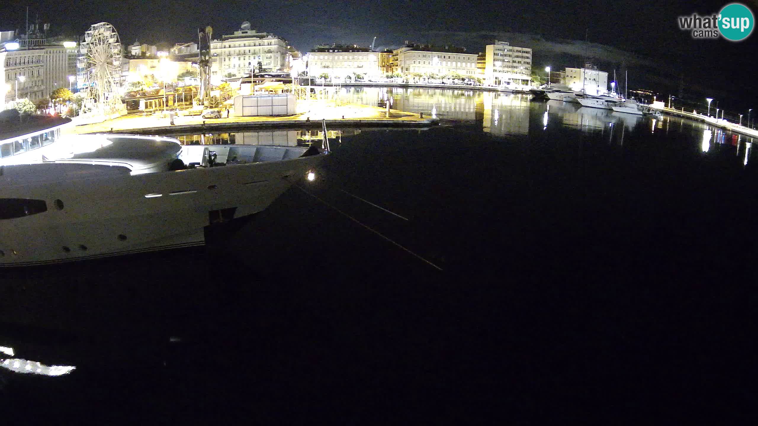 Botel Marina – Fiume live webcam