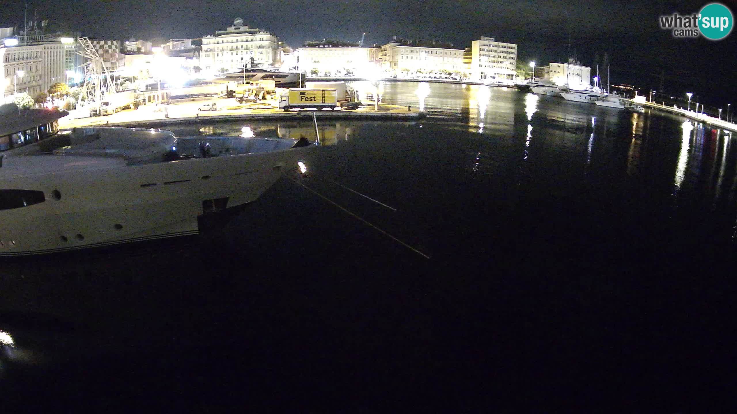 Botel Marina – Rijeka webcam