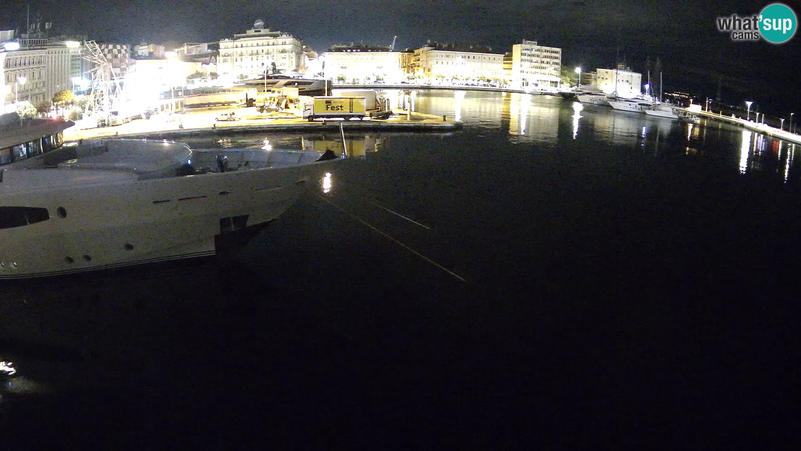 Botel Marina – Rijeka live cam
