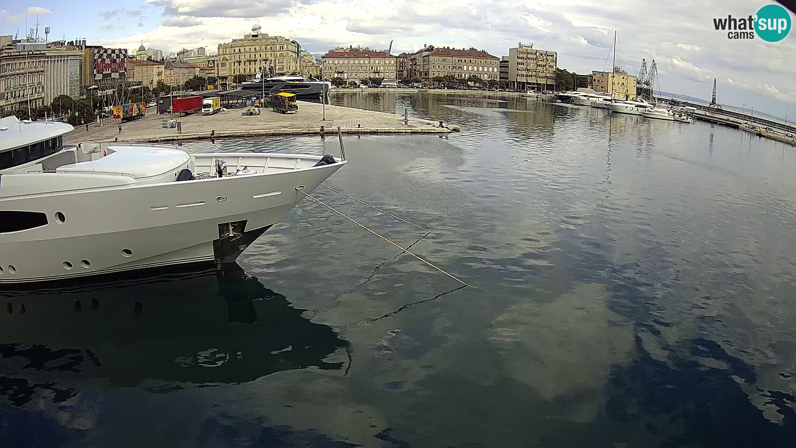 Botel Marina – Rijeka webcam