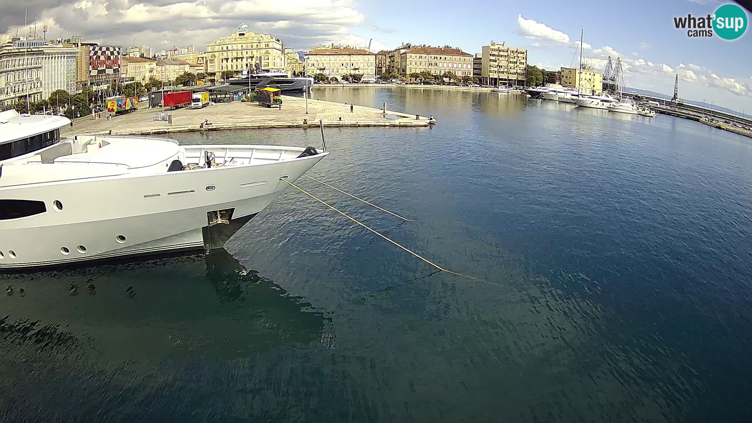 Botel Marina cámara web en vivo Rijeka
