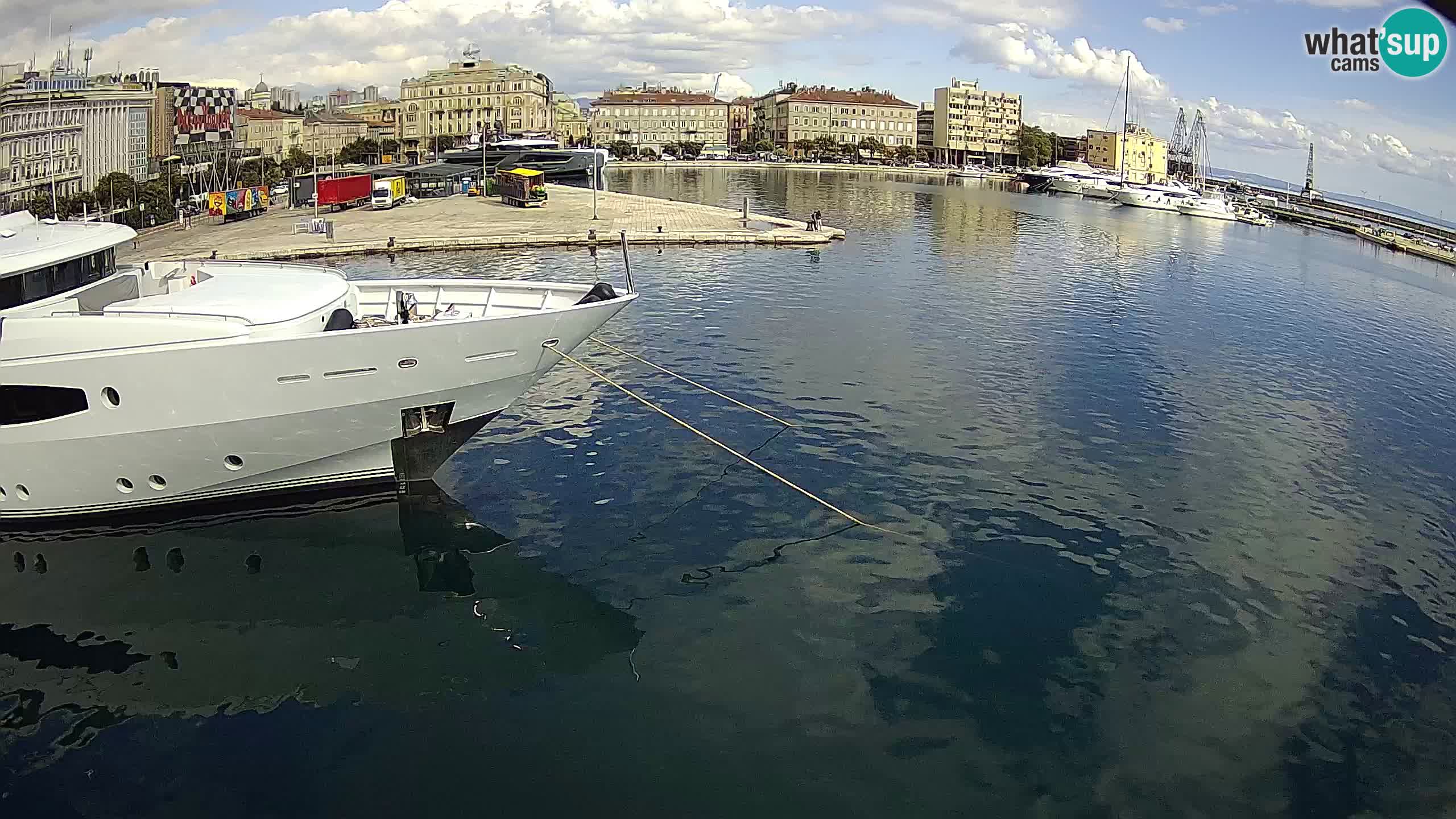 Rijeka – Botel Marina web kamera