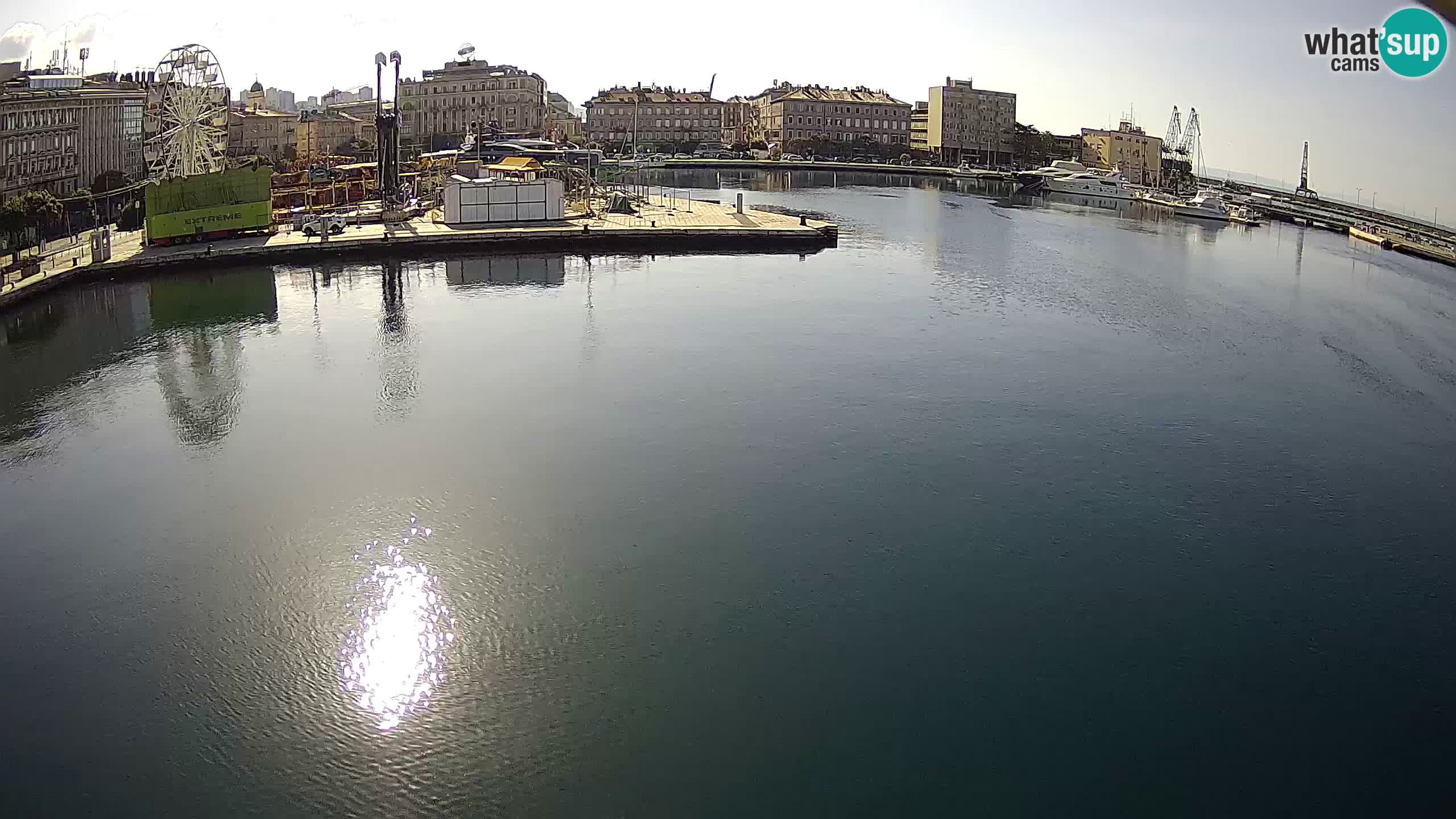 Botel Marina – Rijeka webcam