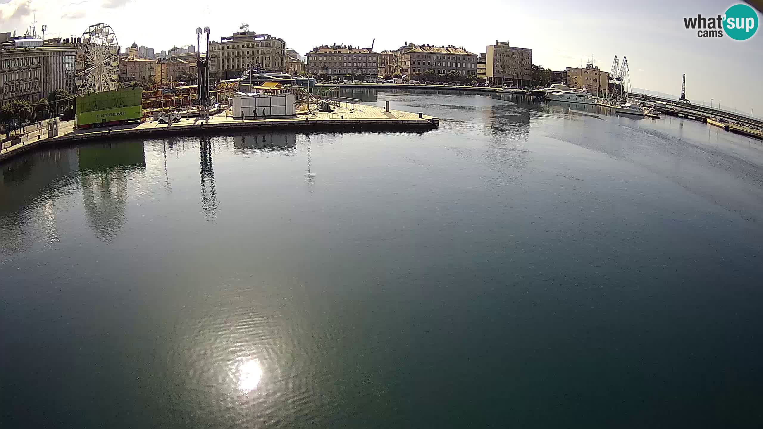 Rijeka – Botel Marina webcam en direct