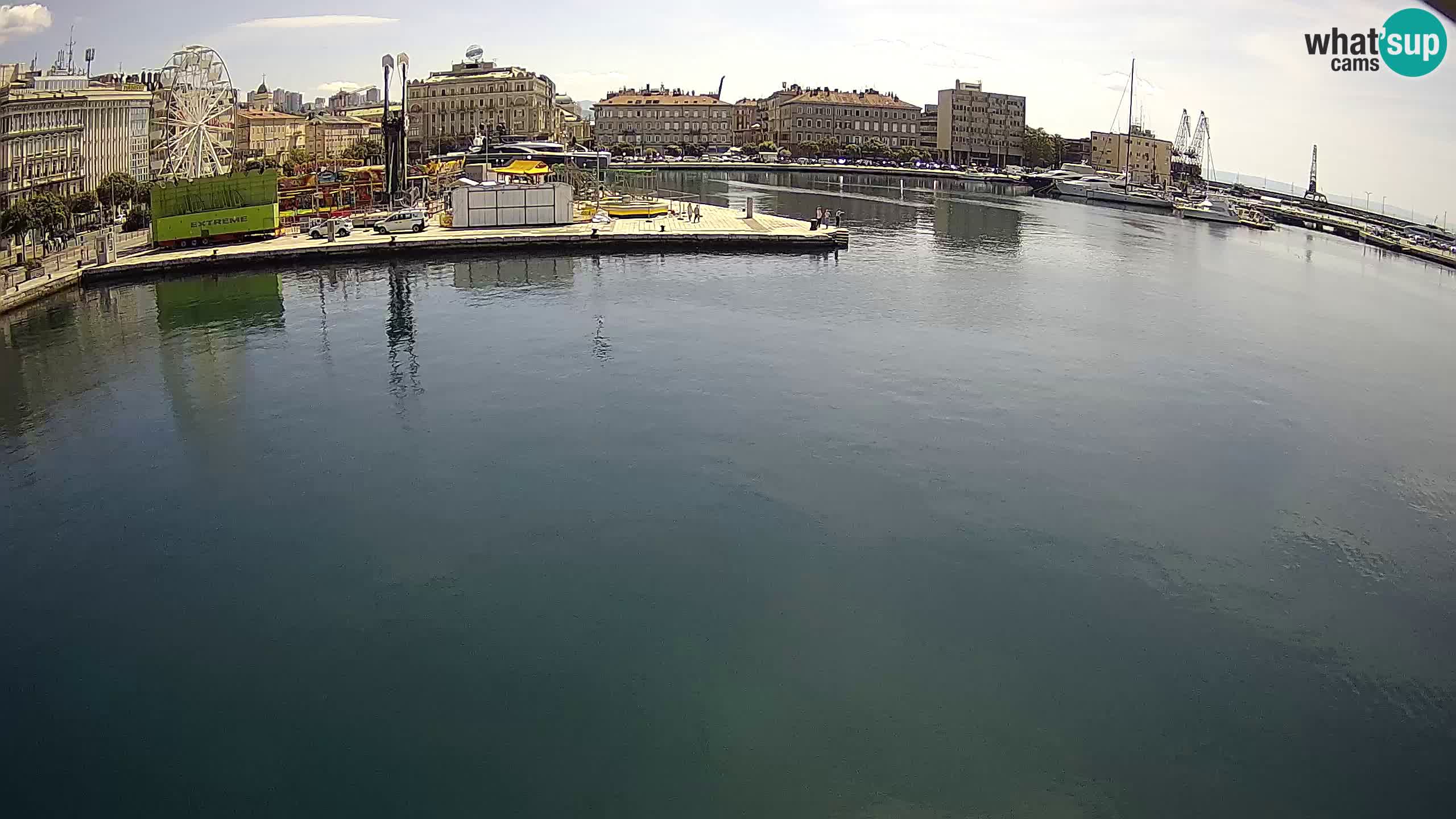Botel Marina cámara web en vivo Rijeka