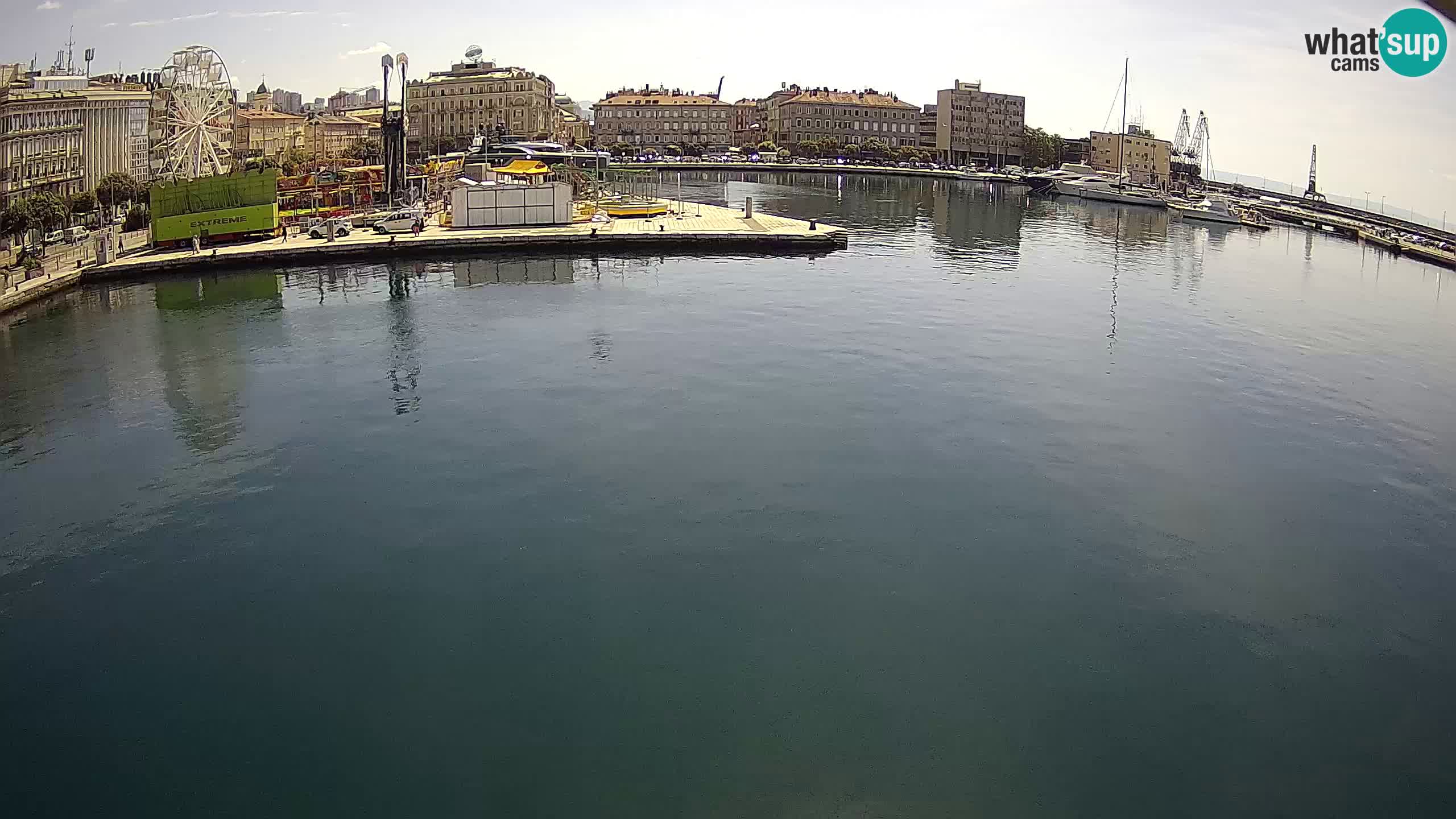 Rijeka – Botel Marina webcam en direct