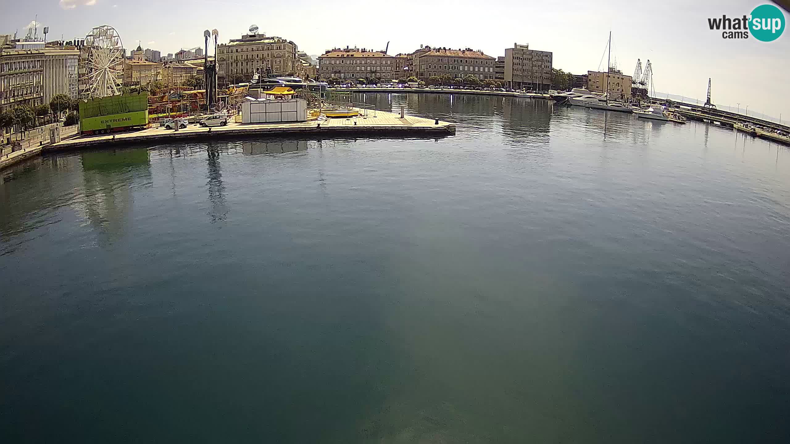 Botel Marina – Rijeka webcam