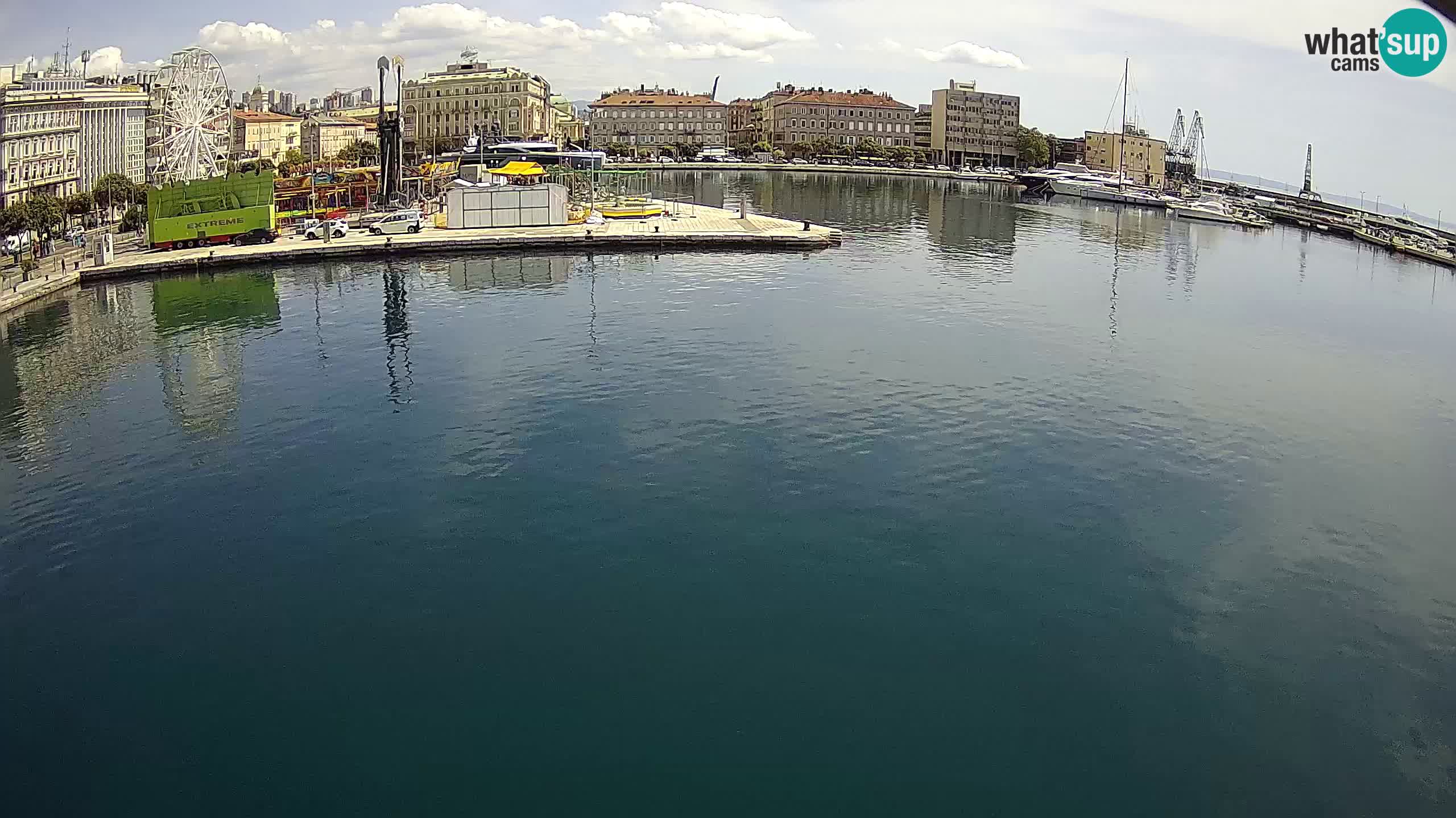 Botel Marina – Fiume live webcam