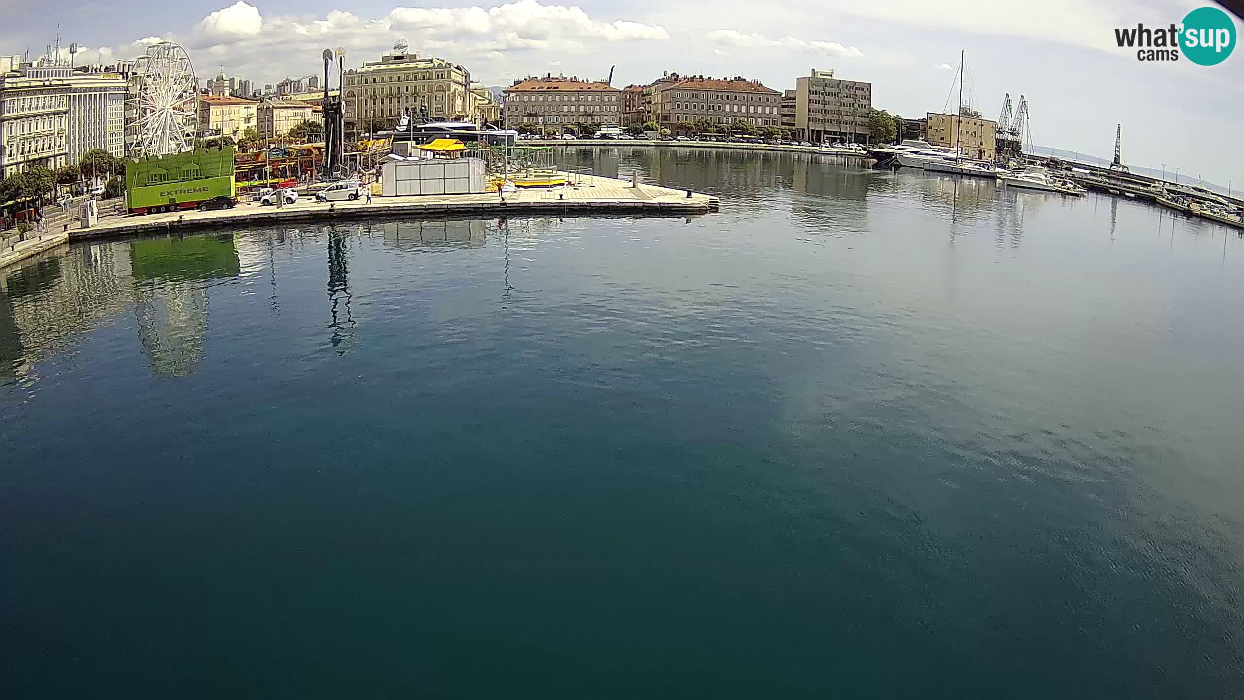 Rijeka – Botel Marina web kamera