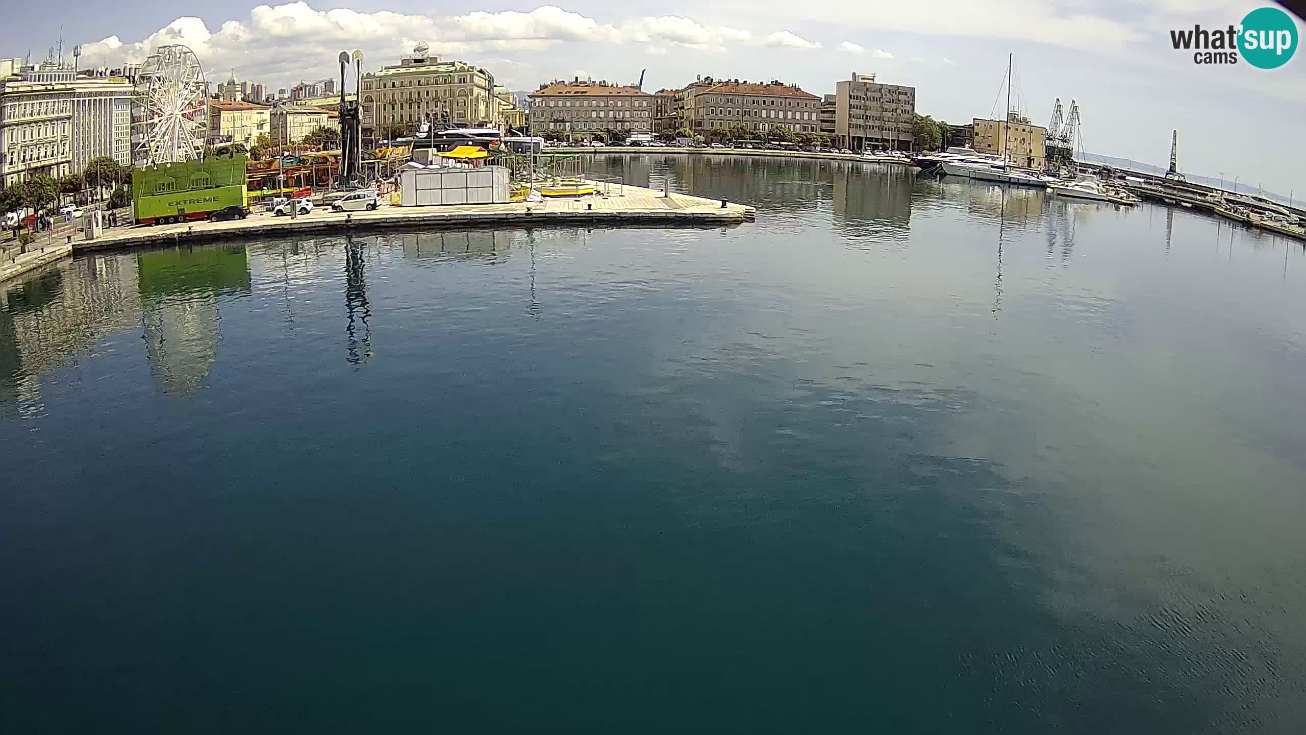 Botel Marina – Fiume live webcam
