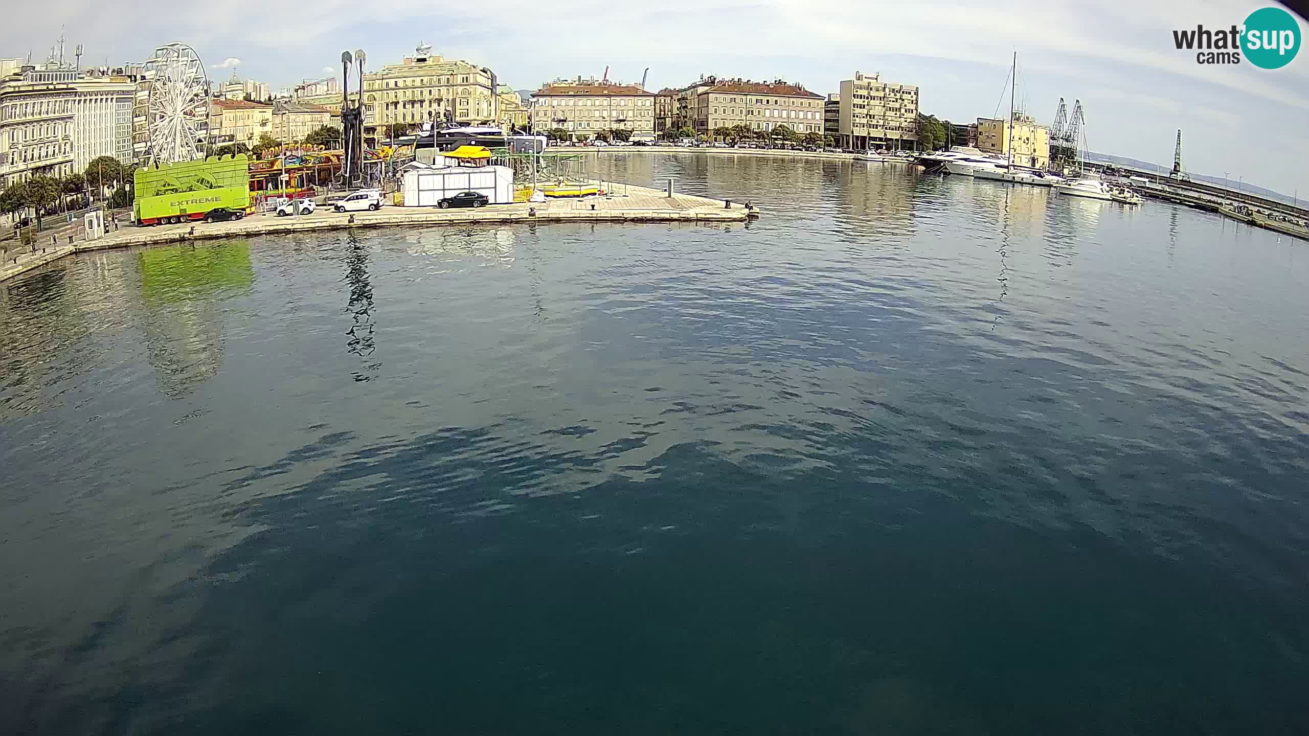 Botel Marina – Rijeka webcam