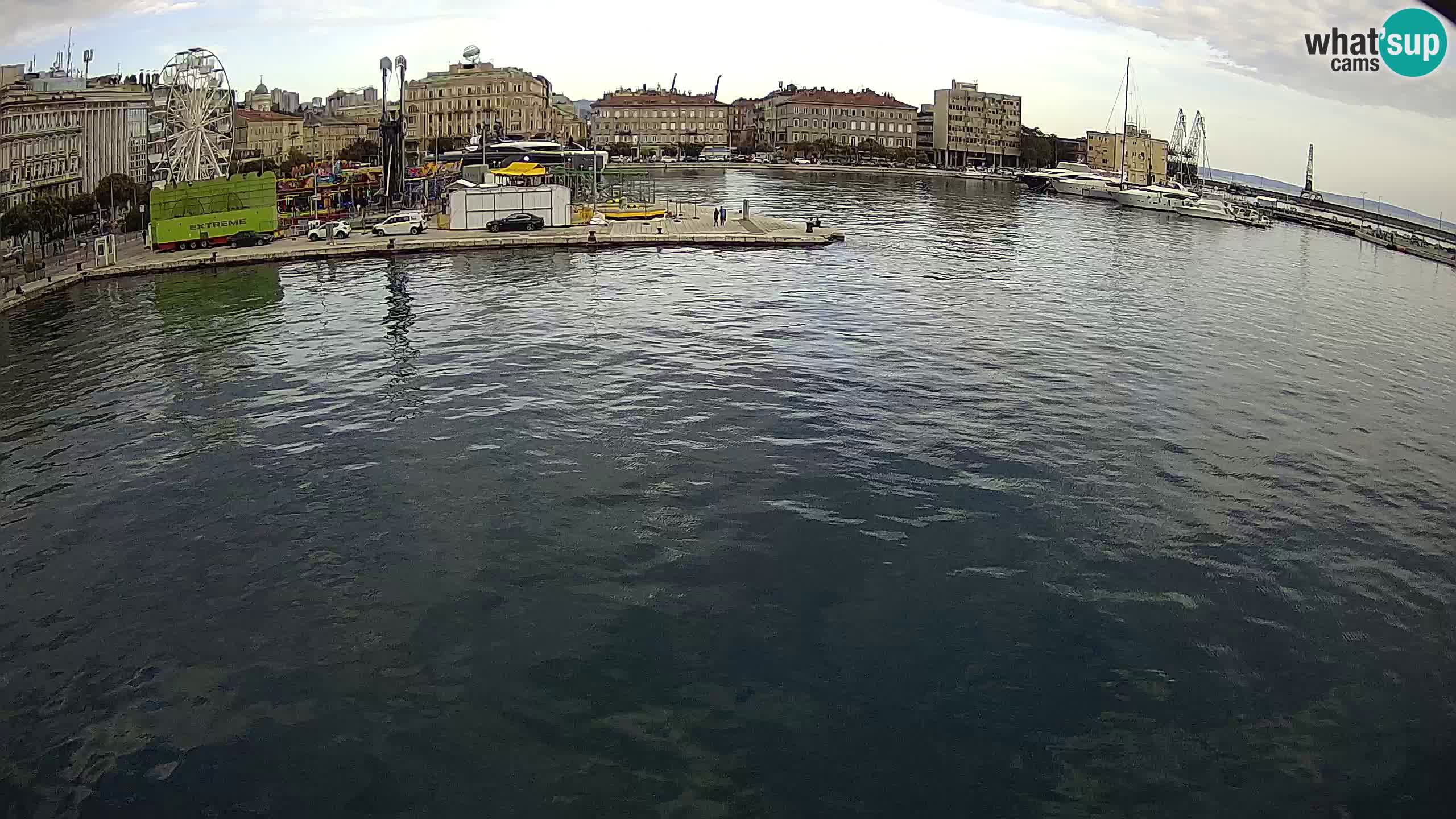 Botel Marina – Rijeka live cam