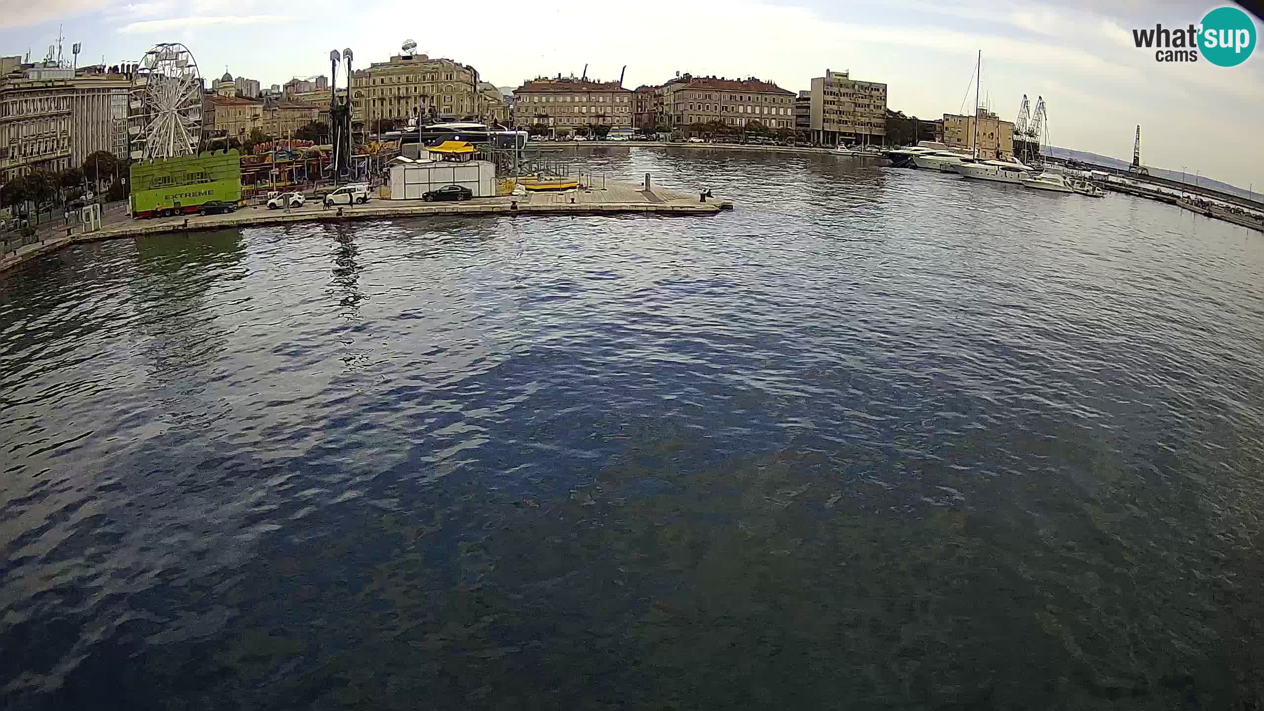 Rijeka – Botel Marina webcam en direct