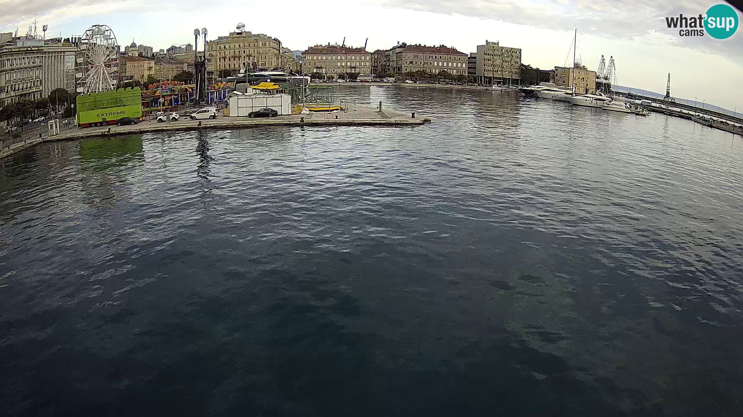 Botel Marina – Rijeka webcam