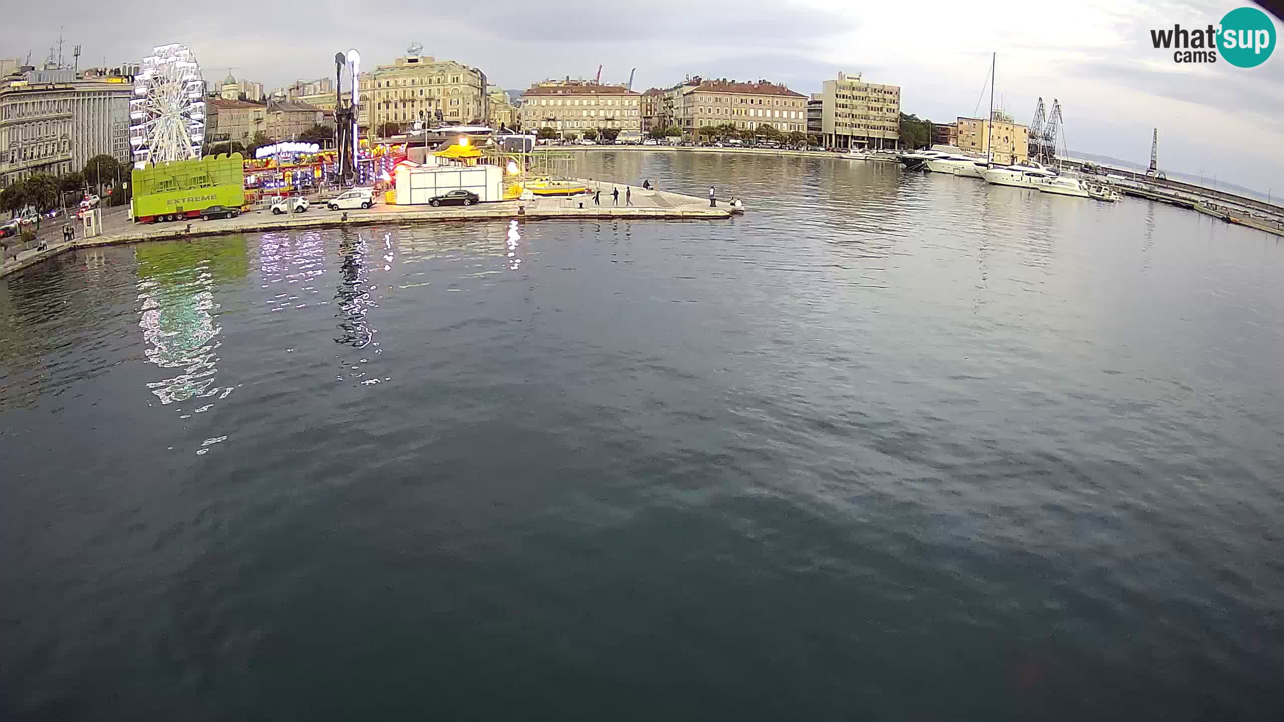 Rijeka – Botel Marina webcam en direct