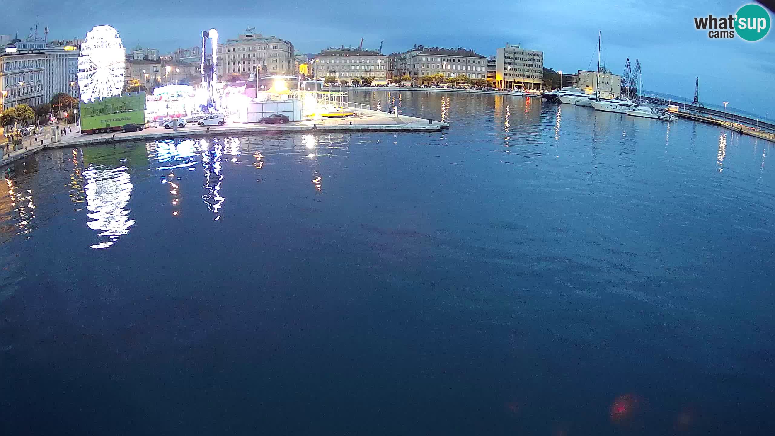 Botel Marina – Rijeka webcam